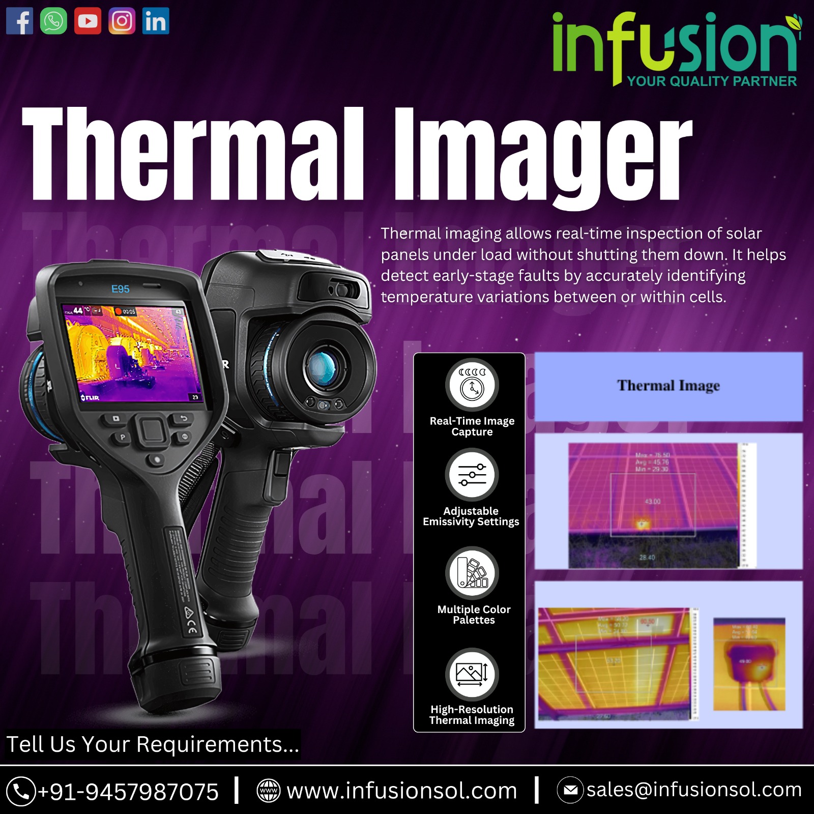 Infusion - 🔥 See the Unseen with Precision – FLIR Thermal Imaging by ...