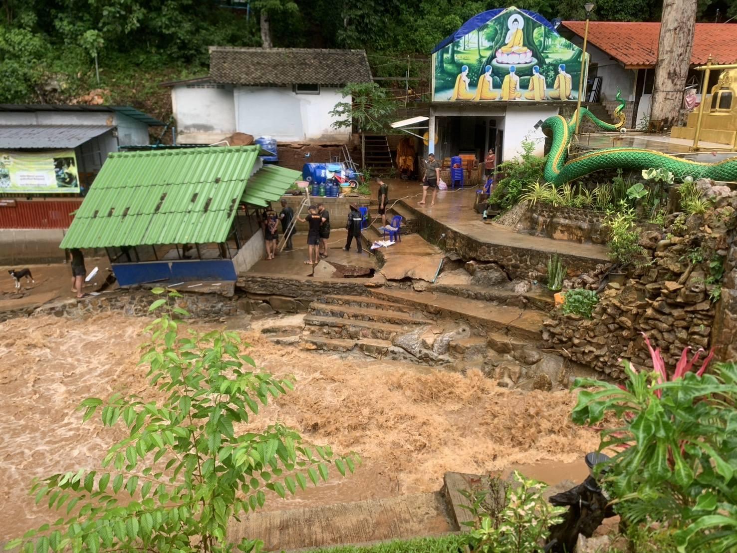 Thai Enquirer - Flash floods have struck four districts in... | Facebook