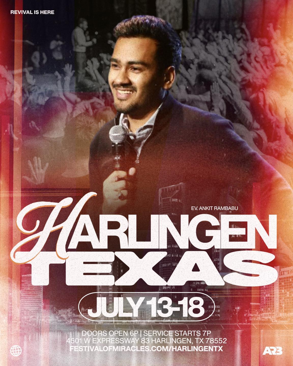Ankit Rambabu - 👋 HOWDY! We’re coming back, Harlingen! 🤠... | Facebook