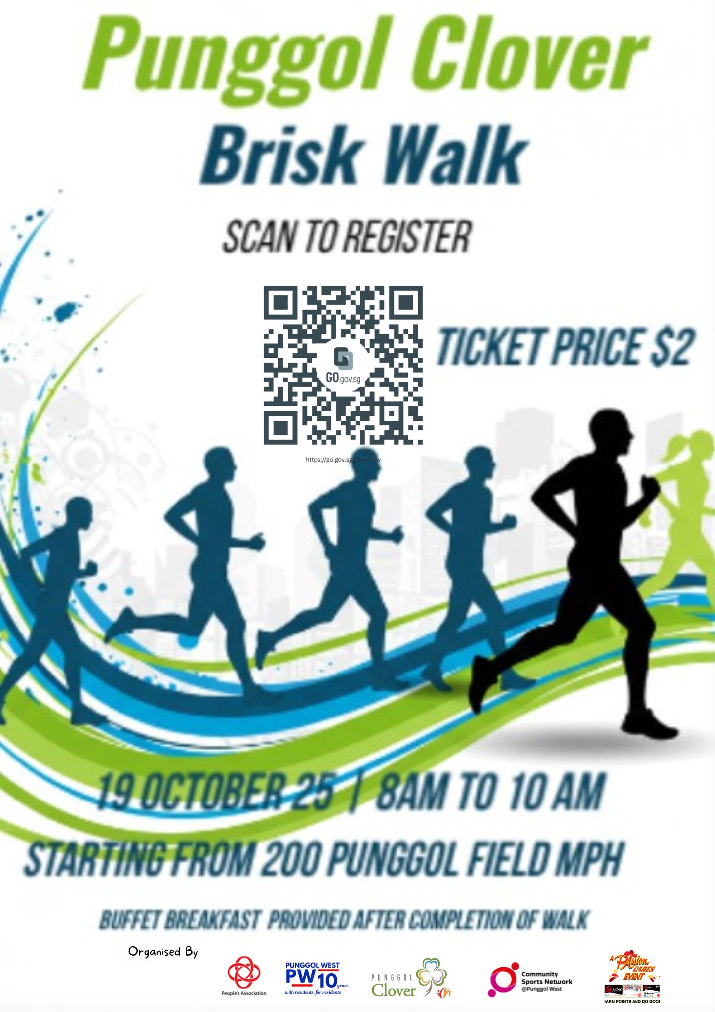 Punggol - Join us for a refreshing Brisk Walk around Punggol on: 📅 19 ...