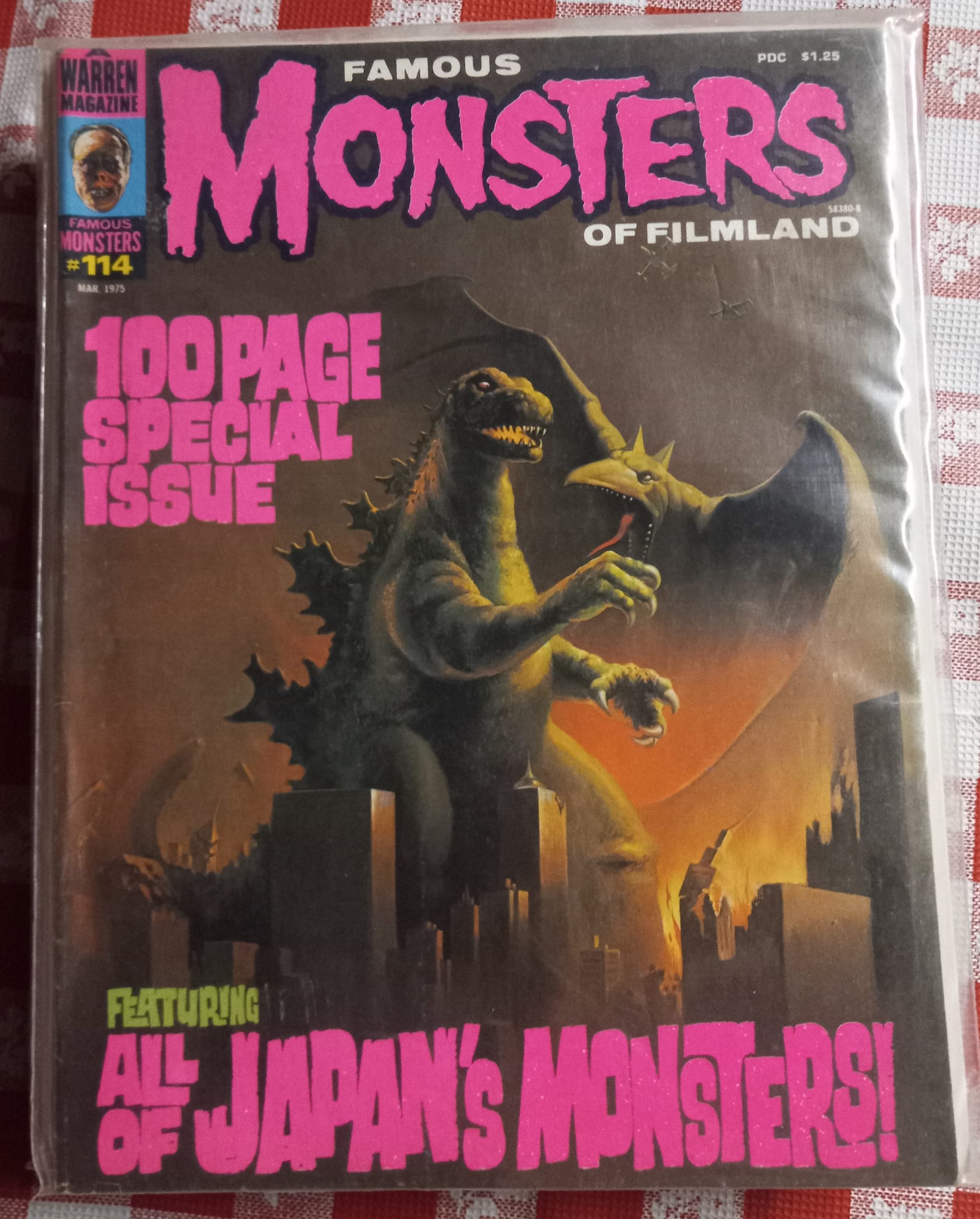 Japanese monster issue of famous monsters magazine