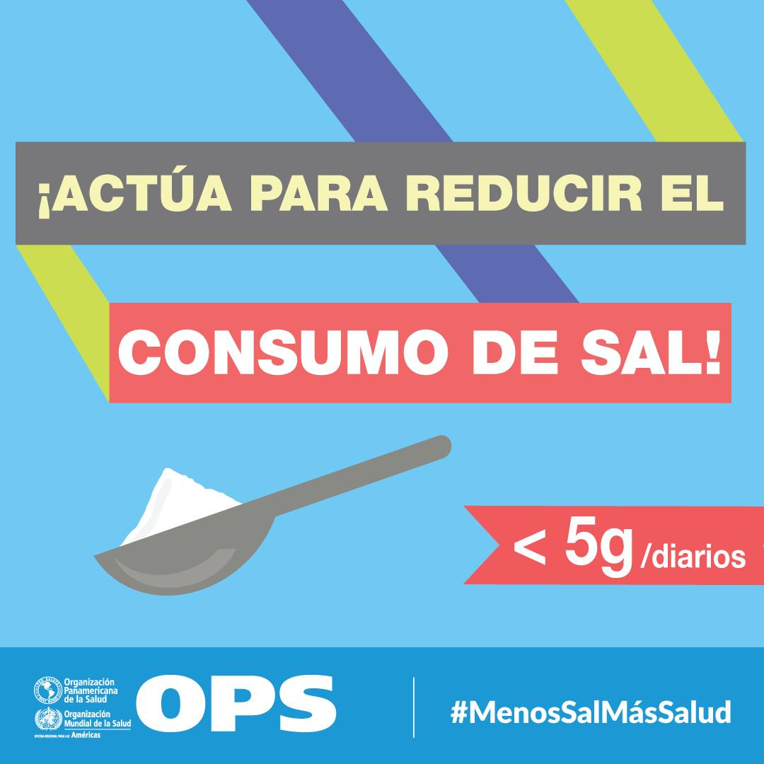 El ⬆️ consumo de sodio causa #hipertensión, principal factor de riesgo ...