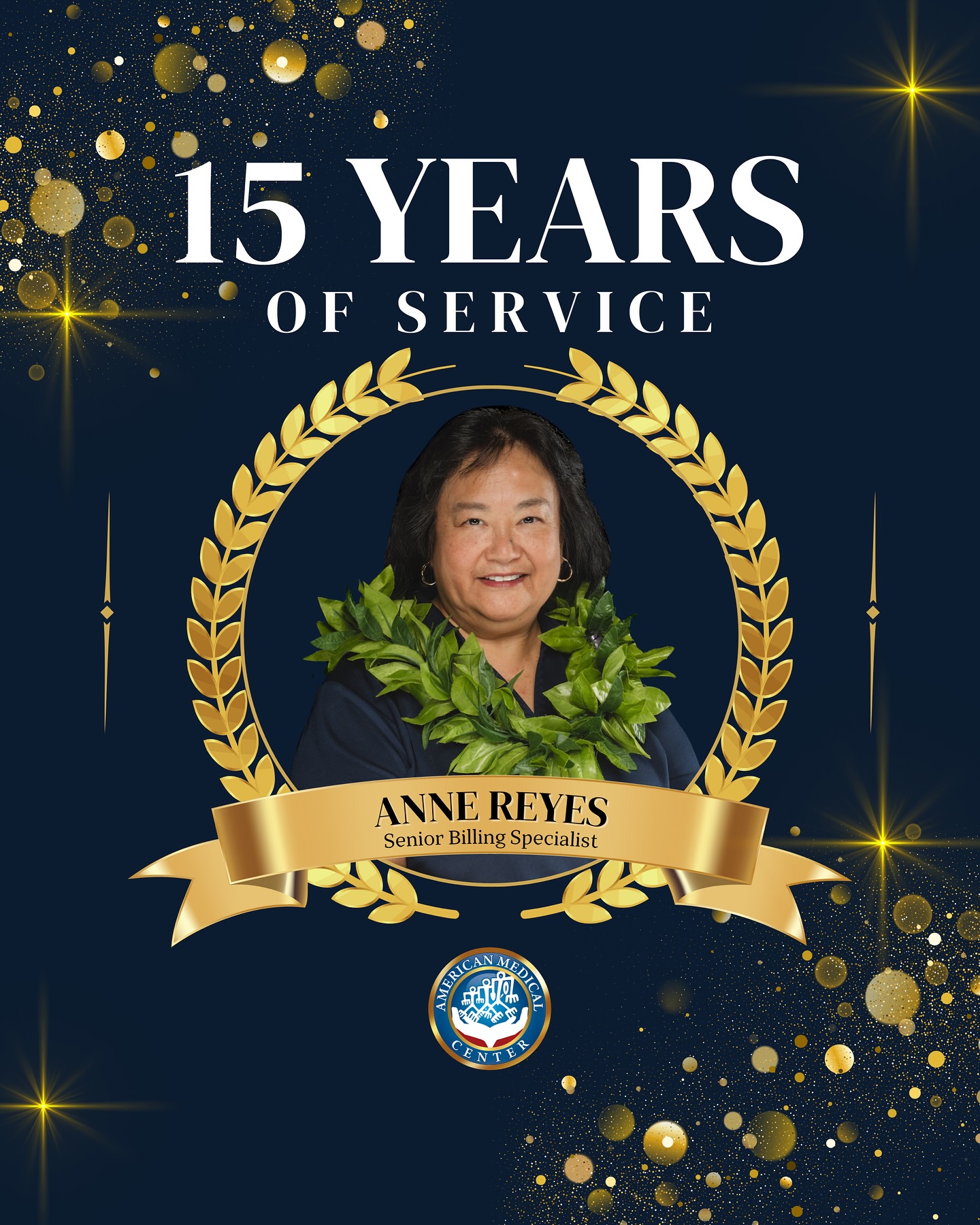 American - Honoring Anne Reyes – 15 Years of Dedicated Service Today ...