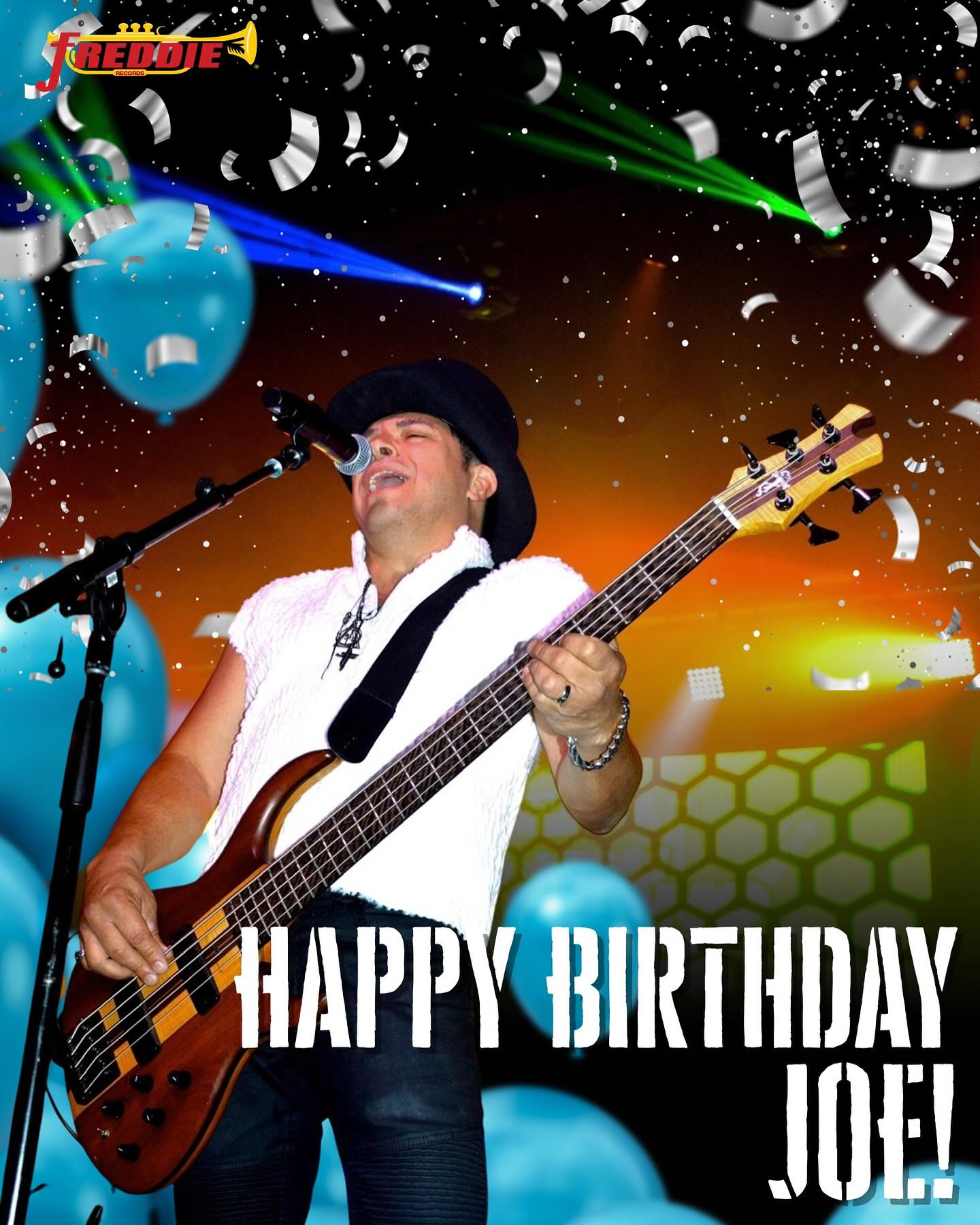 Freddie - Happy Birthday to LA FIEBRE co-founder and bassist, JOE ANGEL ...
