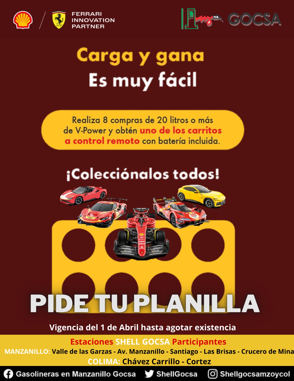 Gasolineras - 📣 QUIERES UN CARRITO FERRARI⁉️ 🏃🏻Corre a la Estación ...