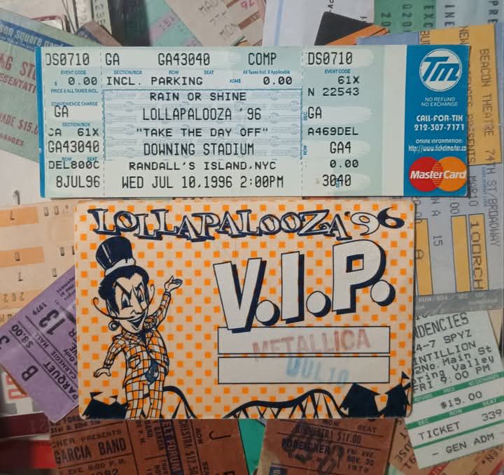 Lollapalooza 1996 concert and life memories