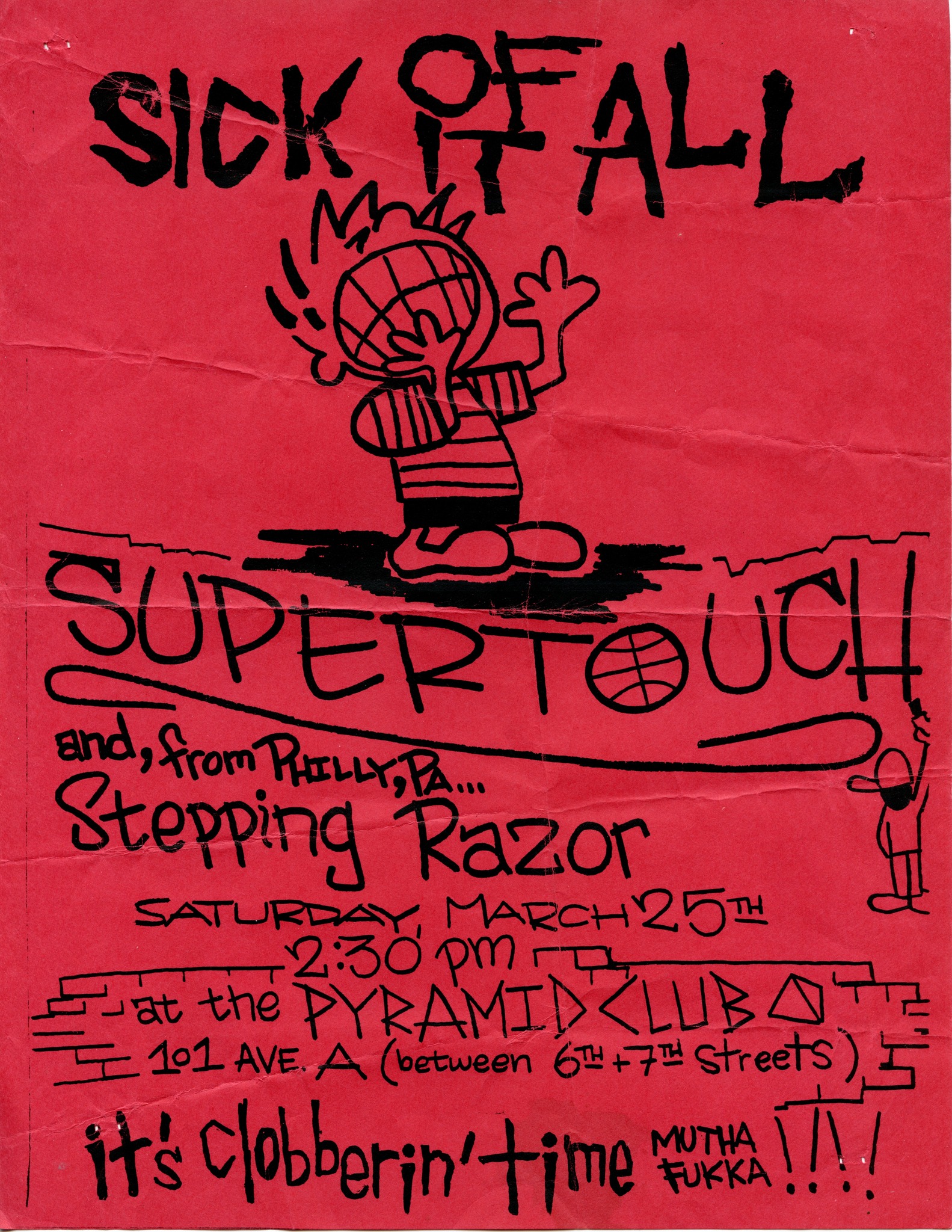 SICK OF IT ALL スケートボード NYHC 商品の説明SICK OF IT ALL スケ…