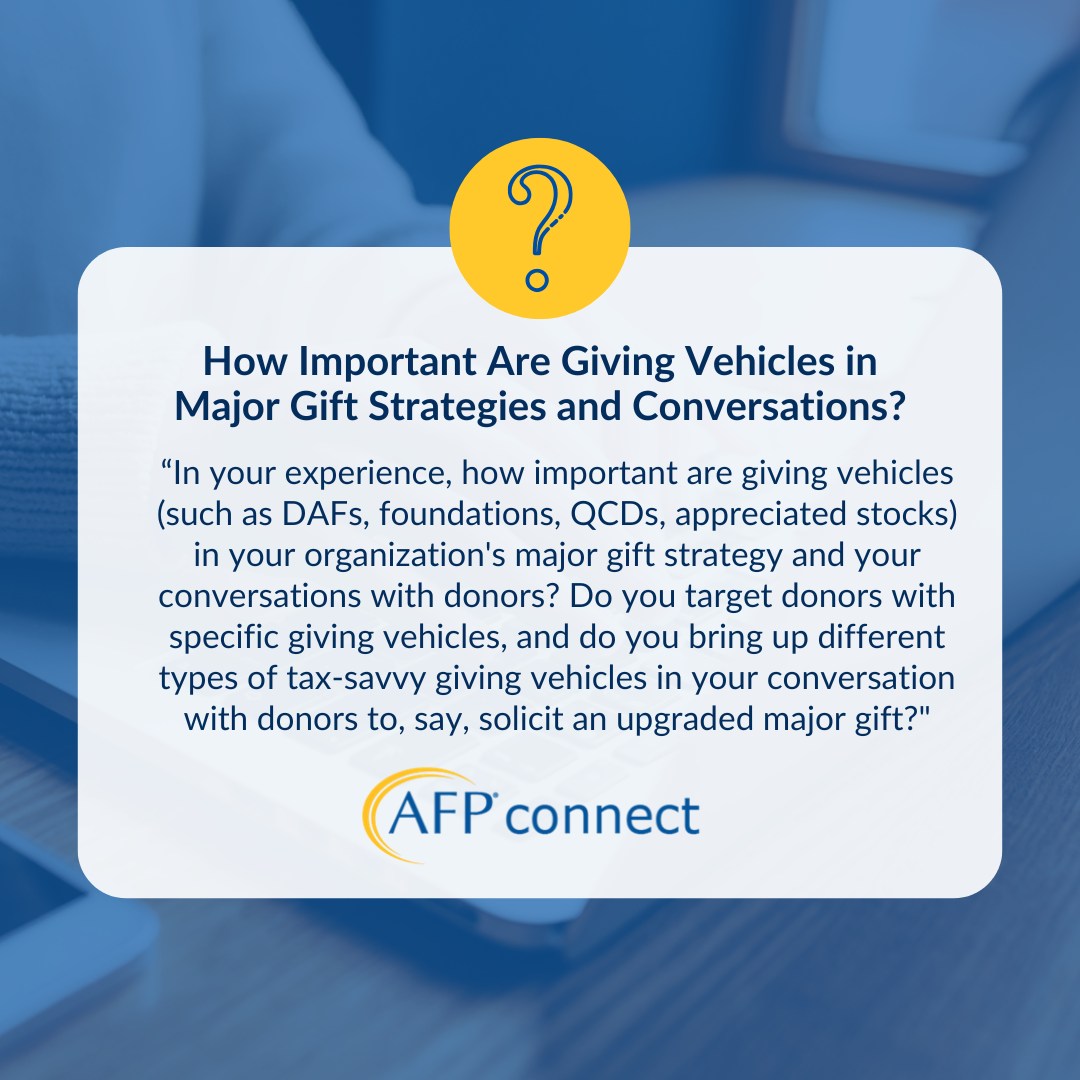 Association of Fundraising Professionals (AFP) - Want a chance to win ...