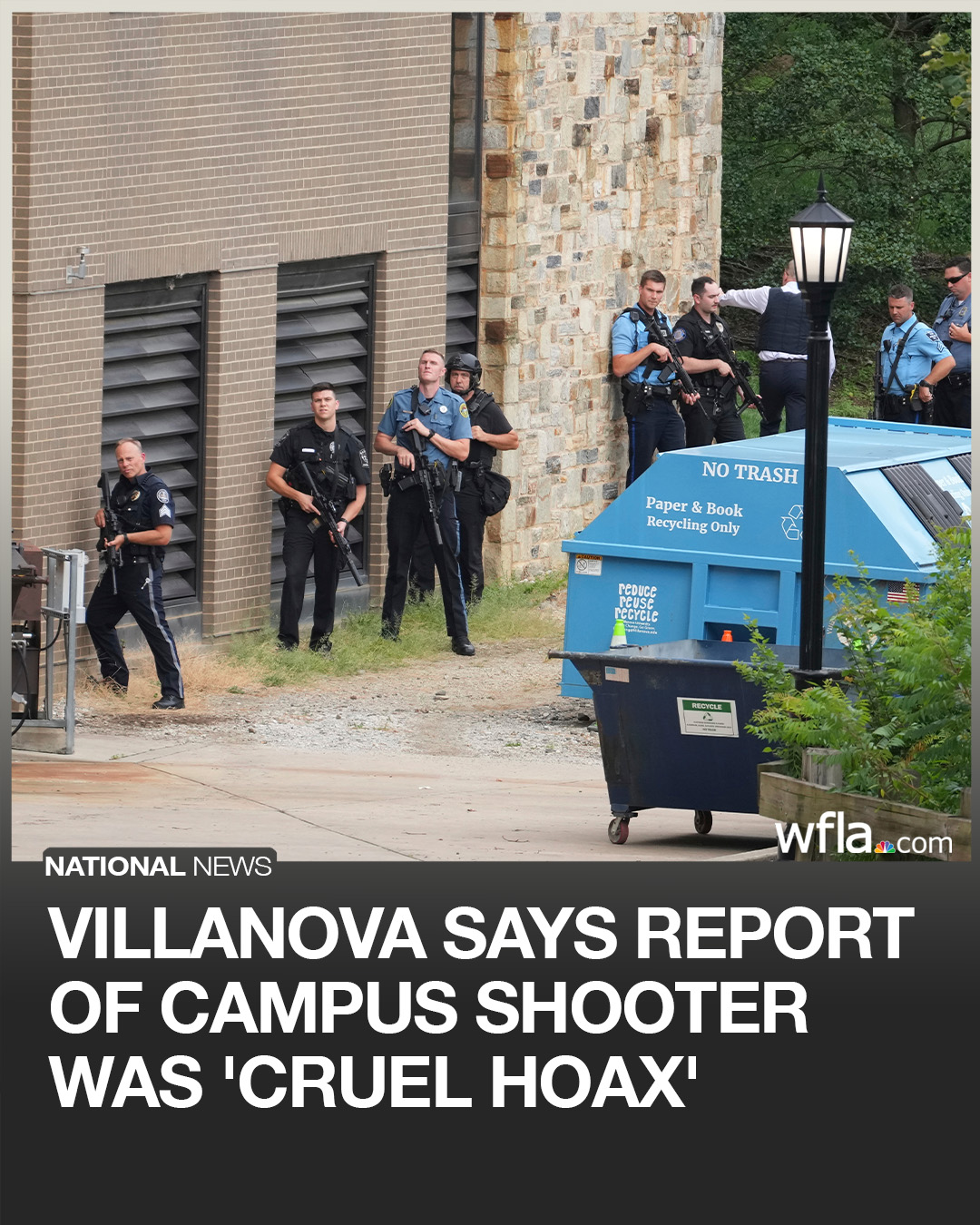 #BREAKING Villanova University says... - WFLA News Channel 8 | Facebook