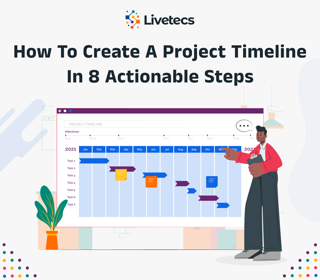 Livetecs - Learn how to create a project timeline in 8 actionable steps ...