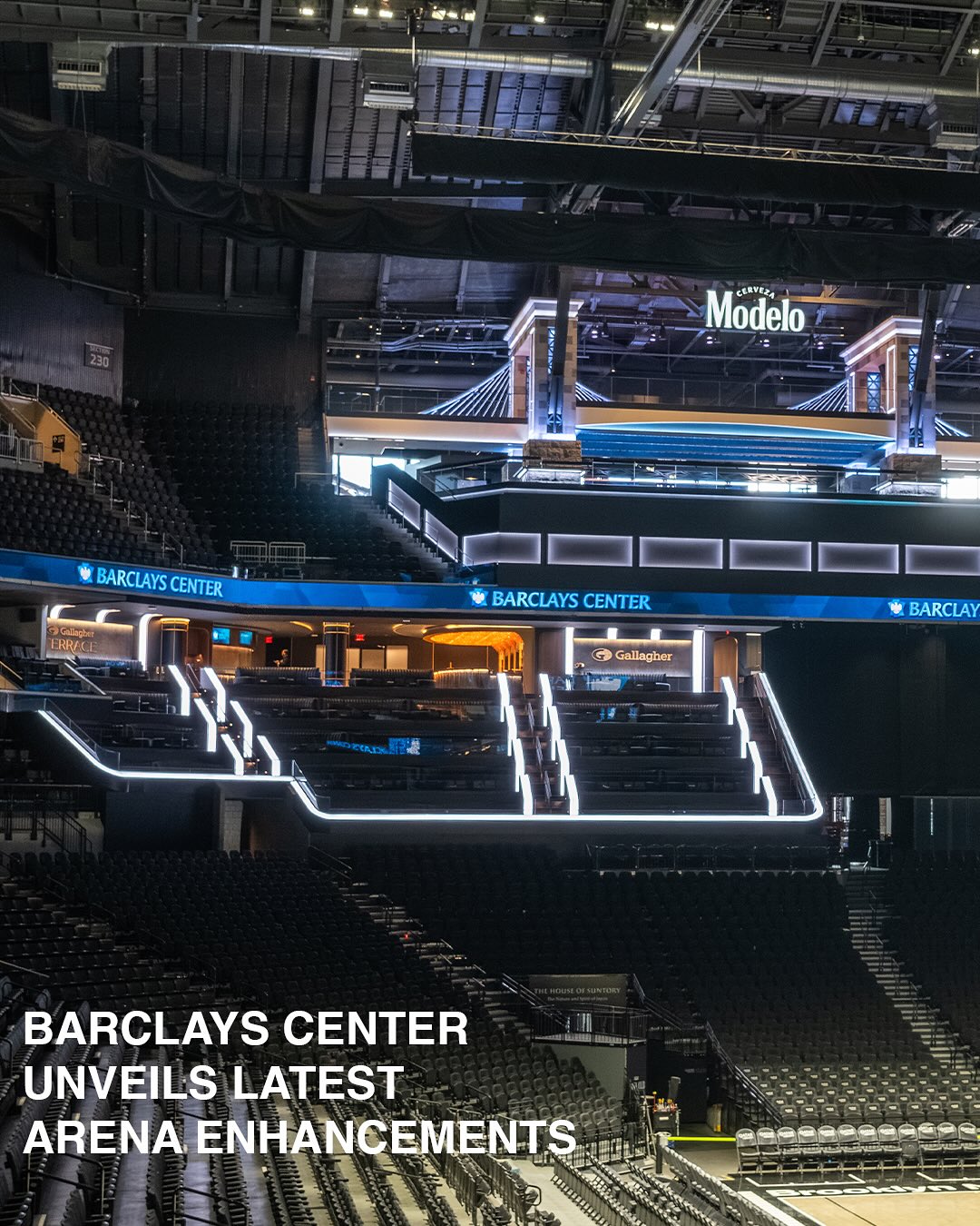 Barclays Center - Gallagher Terrace and Modelo® Bridge... | Facebook