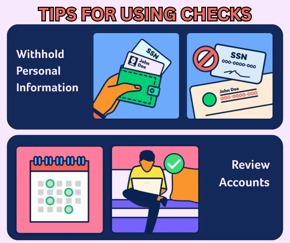 WCB - 🚨Stay Safe When Using Checks If using checks is your... | Facebook