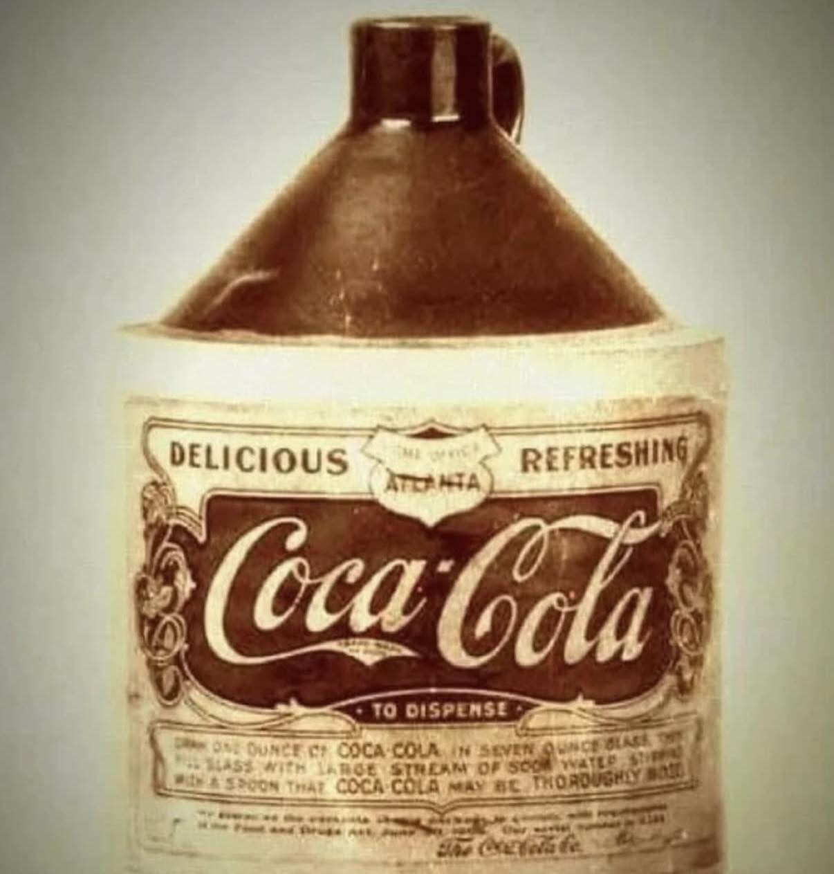 Coca-Cola's first bottled release in 1894