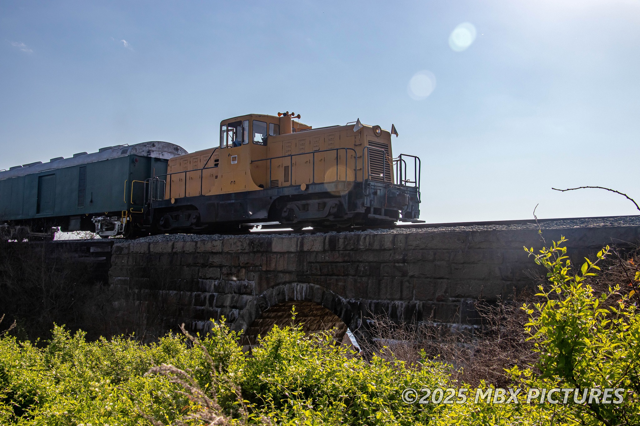 MBX - After the excursion ended, the train had to deadhead back to the ...