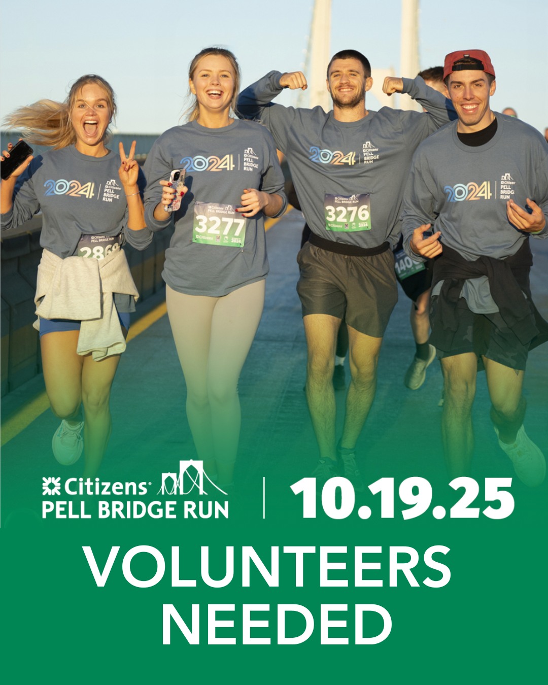Save - Support the Citizens Pell Bridge Run as a volunteer! Join Save ...
