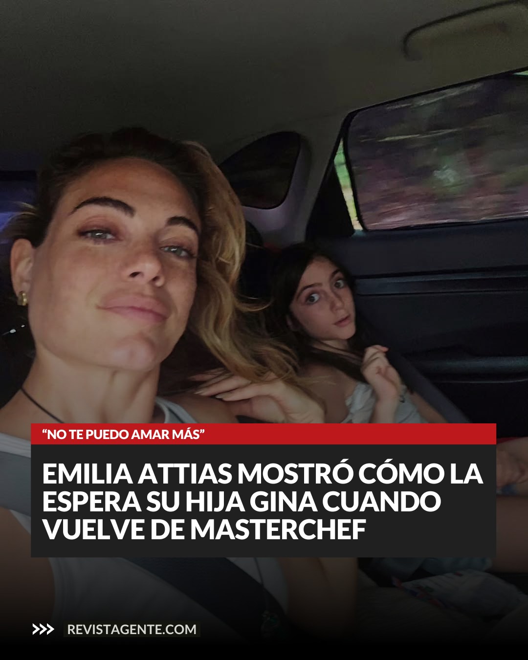 GENTE - 🥹 Emilia Attias reveló el ritual que creó con su hija tras las ...
