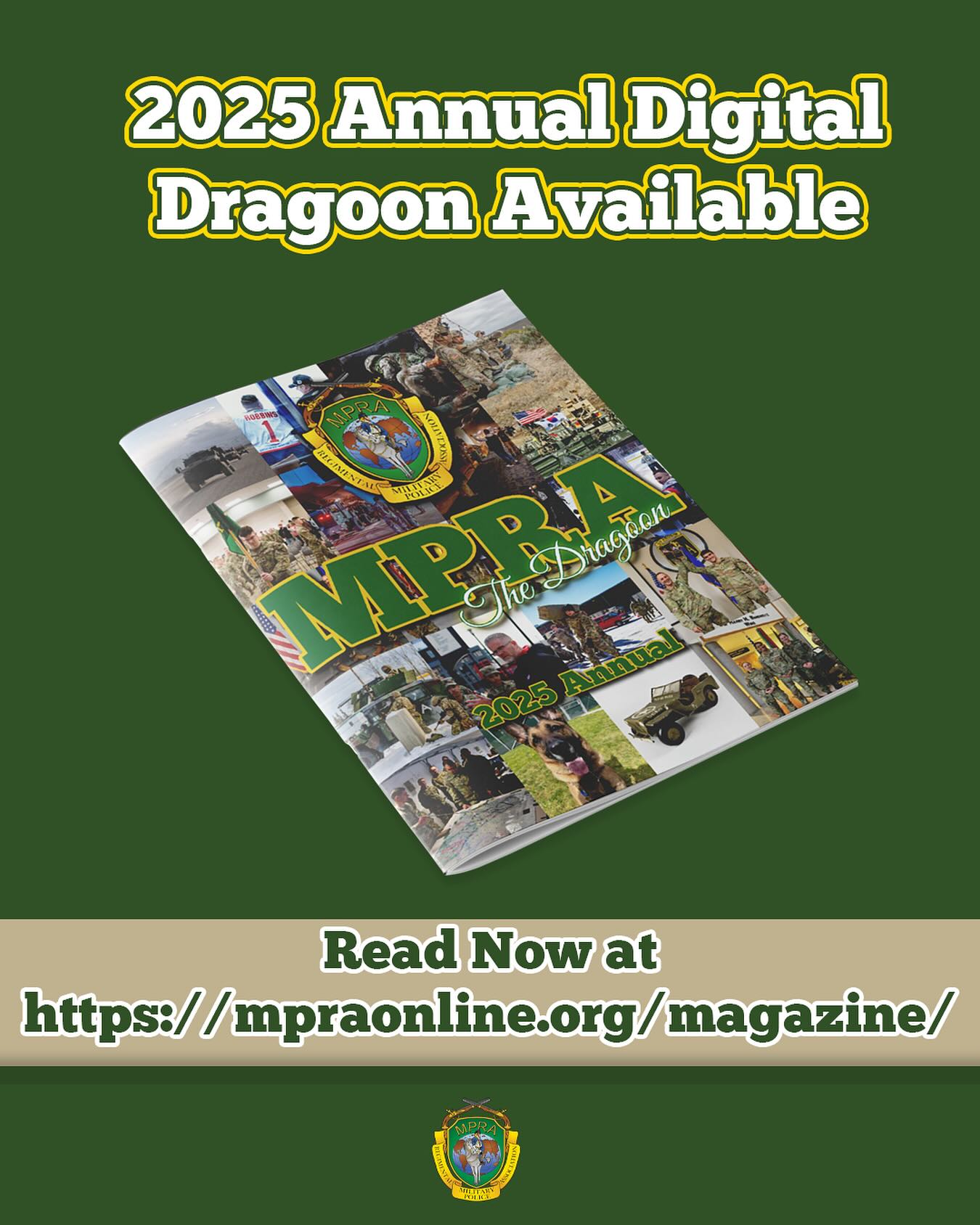 📣Extra! Extra! Read all about it! MPRA’s Annual Digital Dragoon is now ...