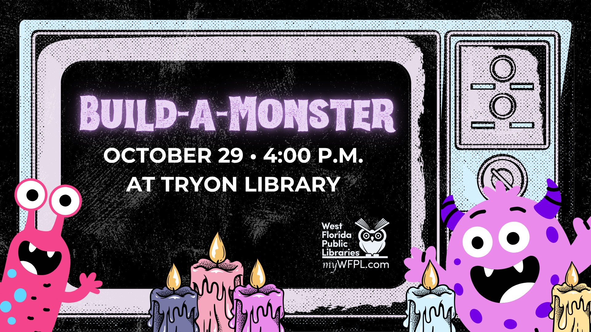 Build-A-Monster at Tryon Library