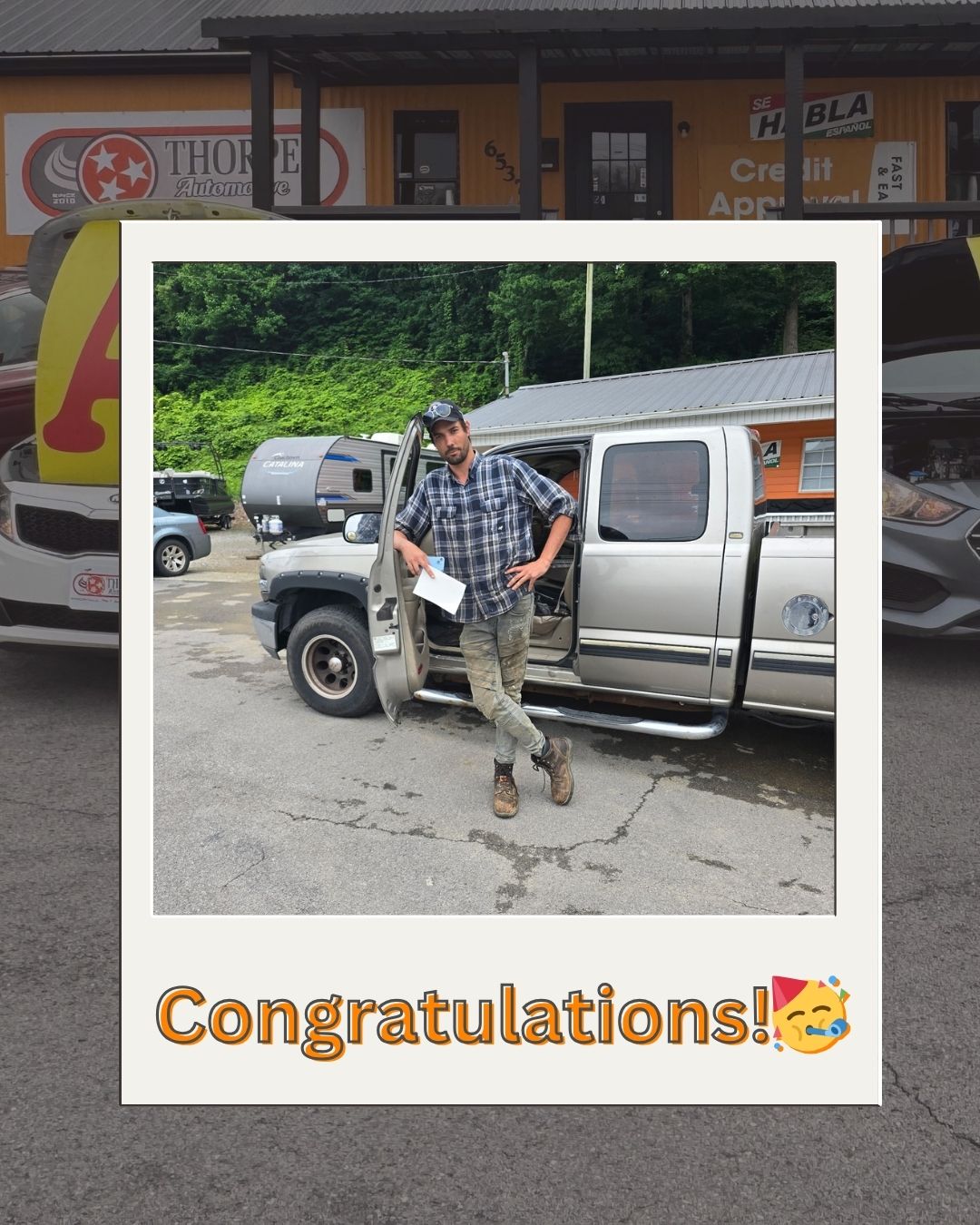 🚗 A Big Congratulations to Mr. Van... - Thorpe Automotive | Facebook