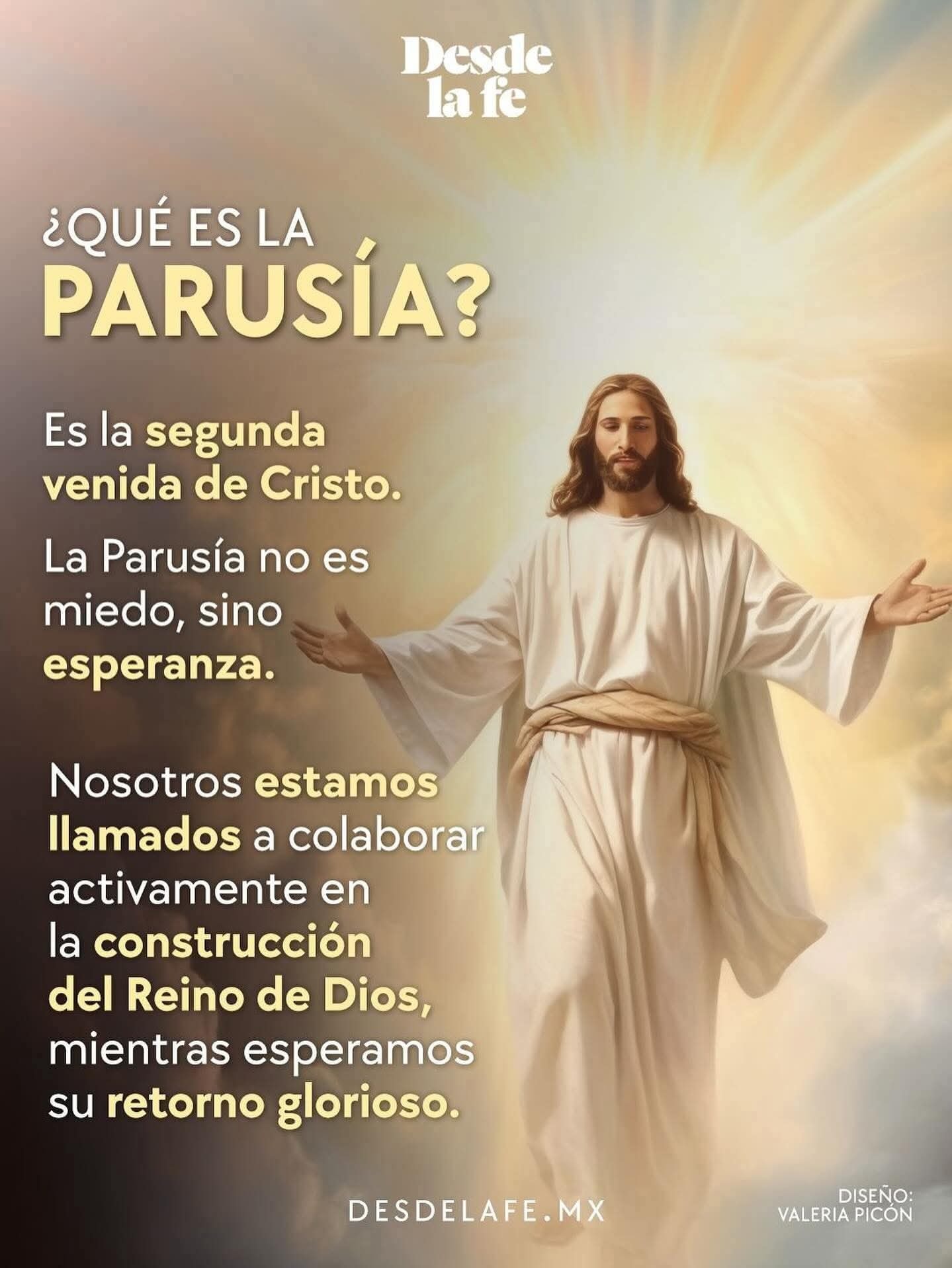 Parroquia - ¿Qué es la Parusía o segunda venida de Cristo, según la