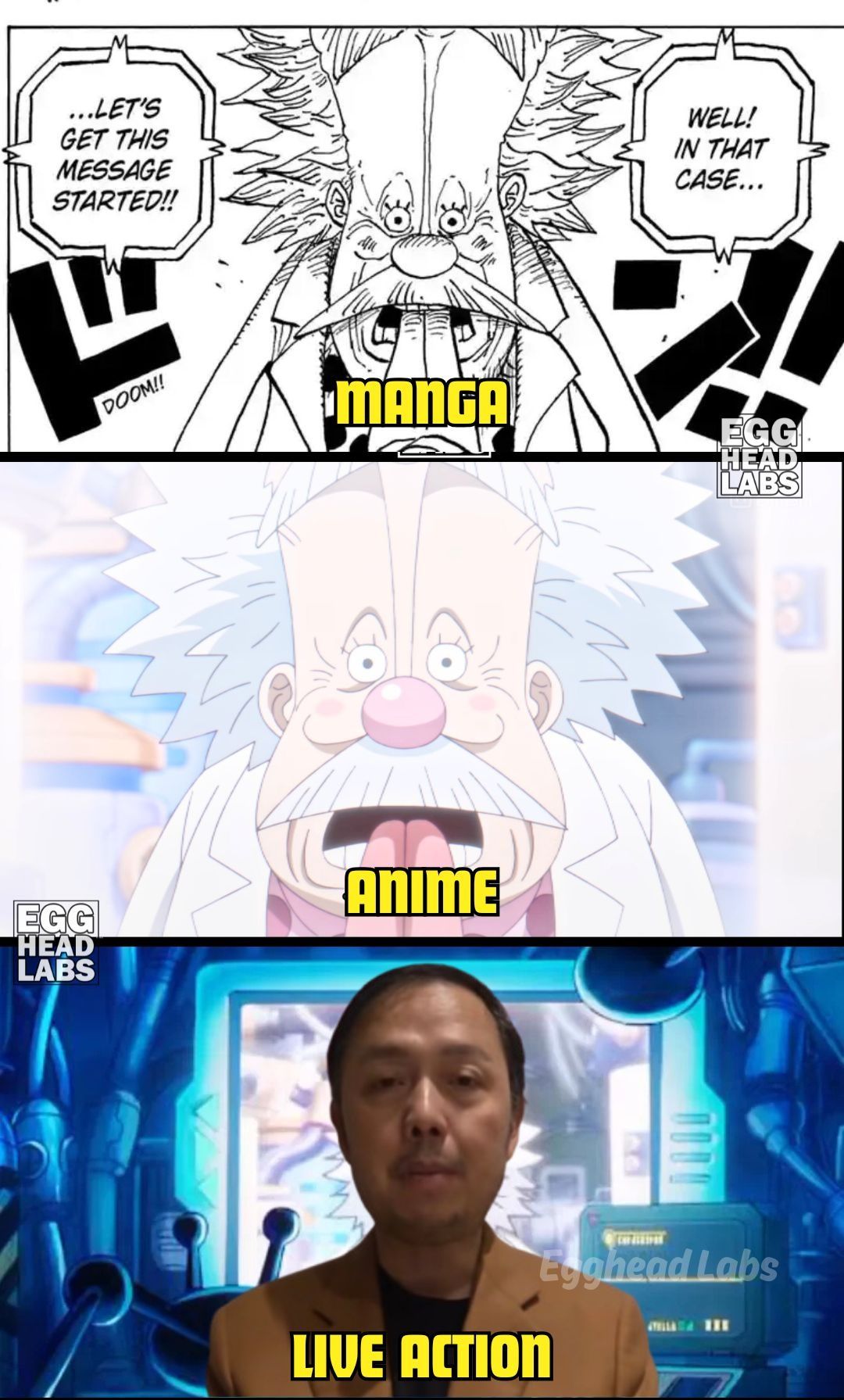 Egghead Labs - One Piece Live Action season 30 🤣🤣🤣 . . .... | Facebook
