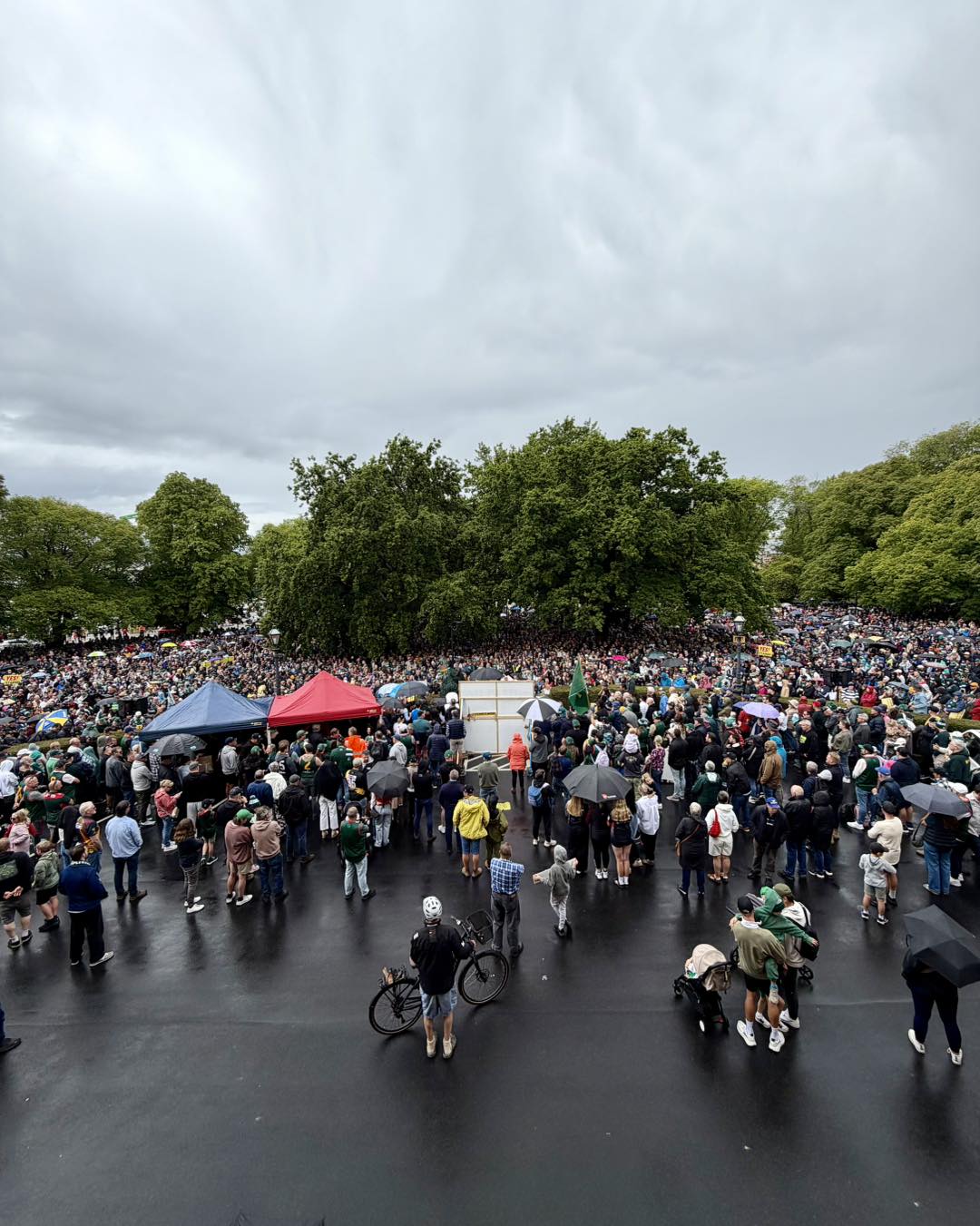 NTFA Inc. - This photo of the Yes Stadium Rally was taken... | Facebook