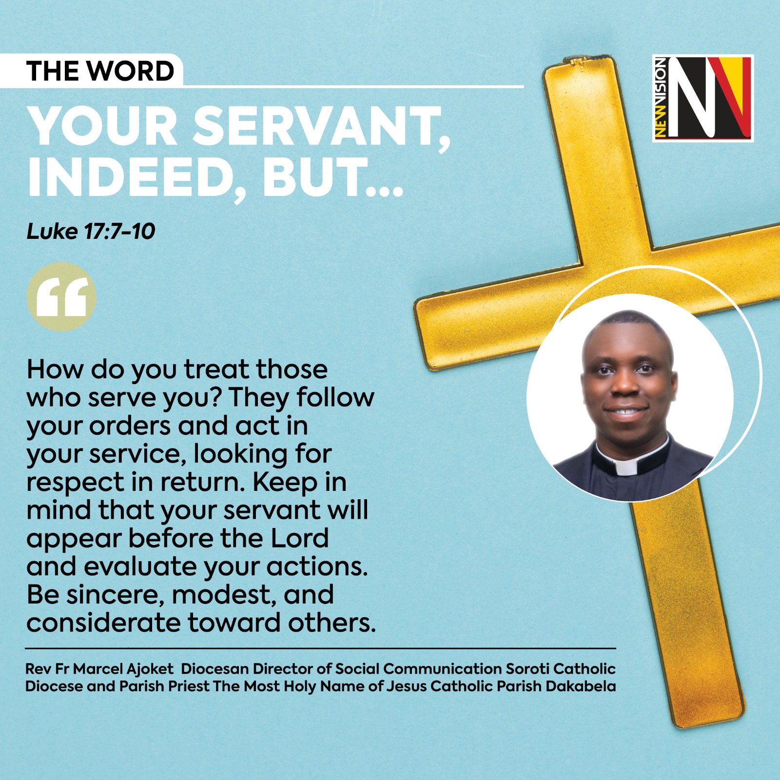 The New Vision - 🙏 THE WORD: Spiritual Reflection How do... | Facebook