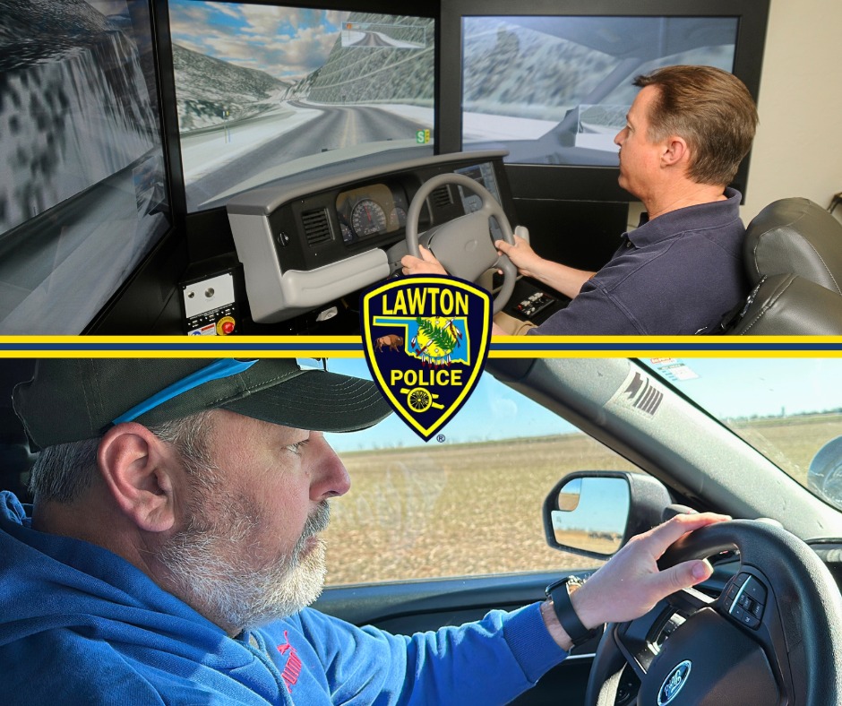 Lawton - The top photo shows retired Lawton Police Lieutenant Donnie ...
