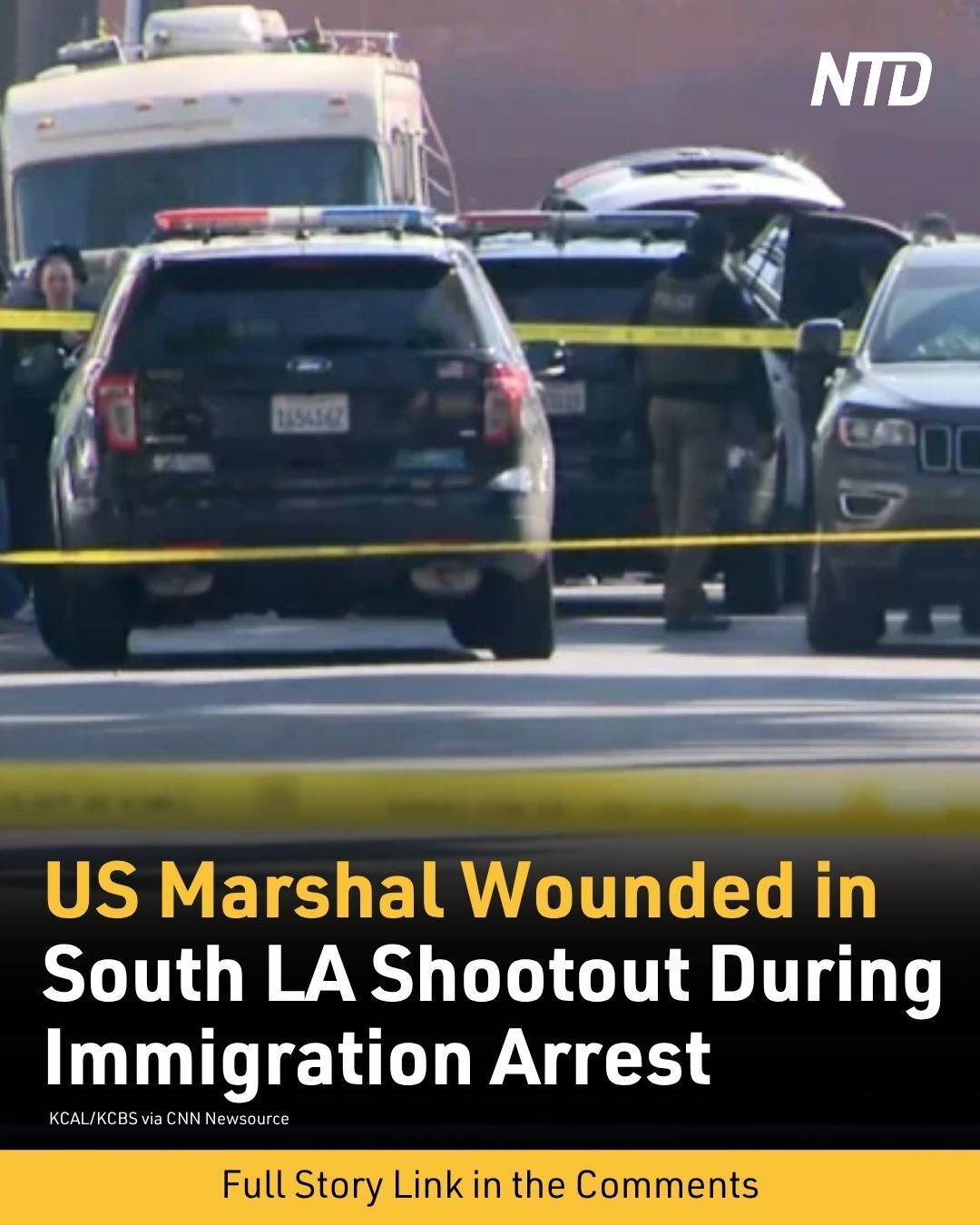 NTD - A traffic stop in Los Angeles turned violent on Tuesday when an ...