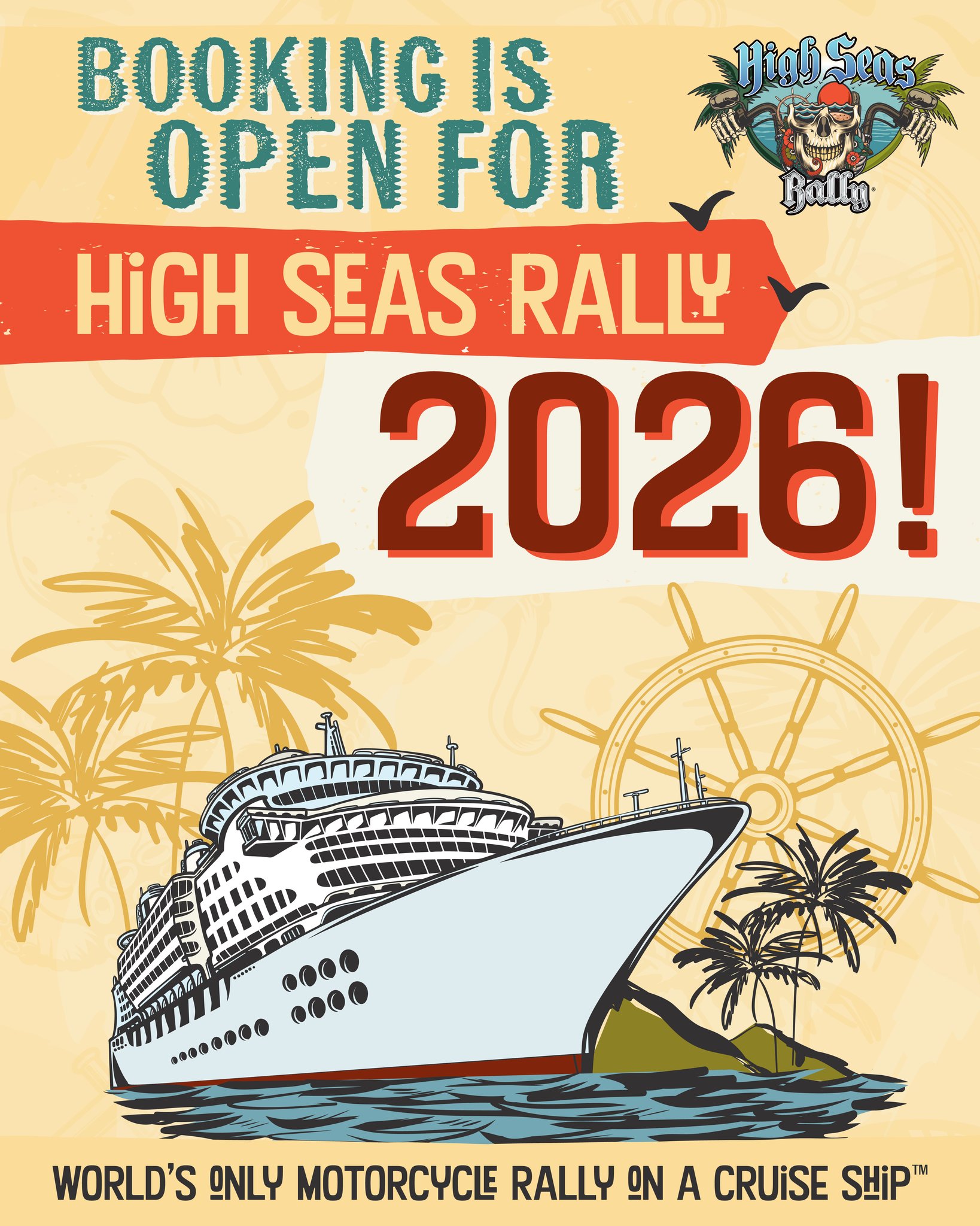 High - Booking for High Seas Rally 2026 is now open! Head to http ...