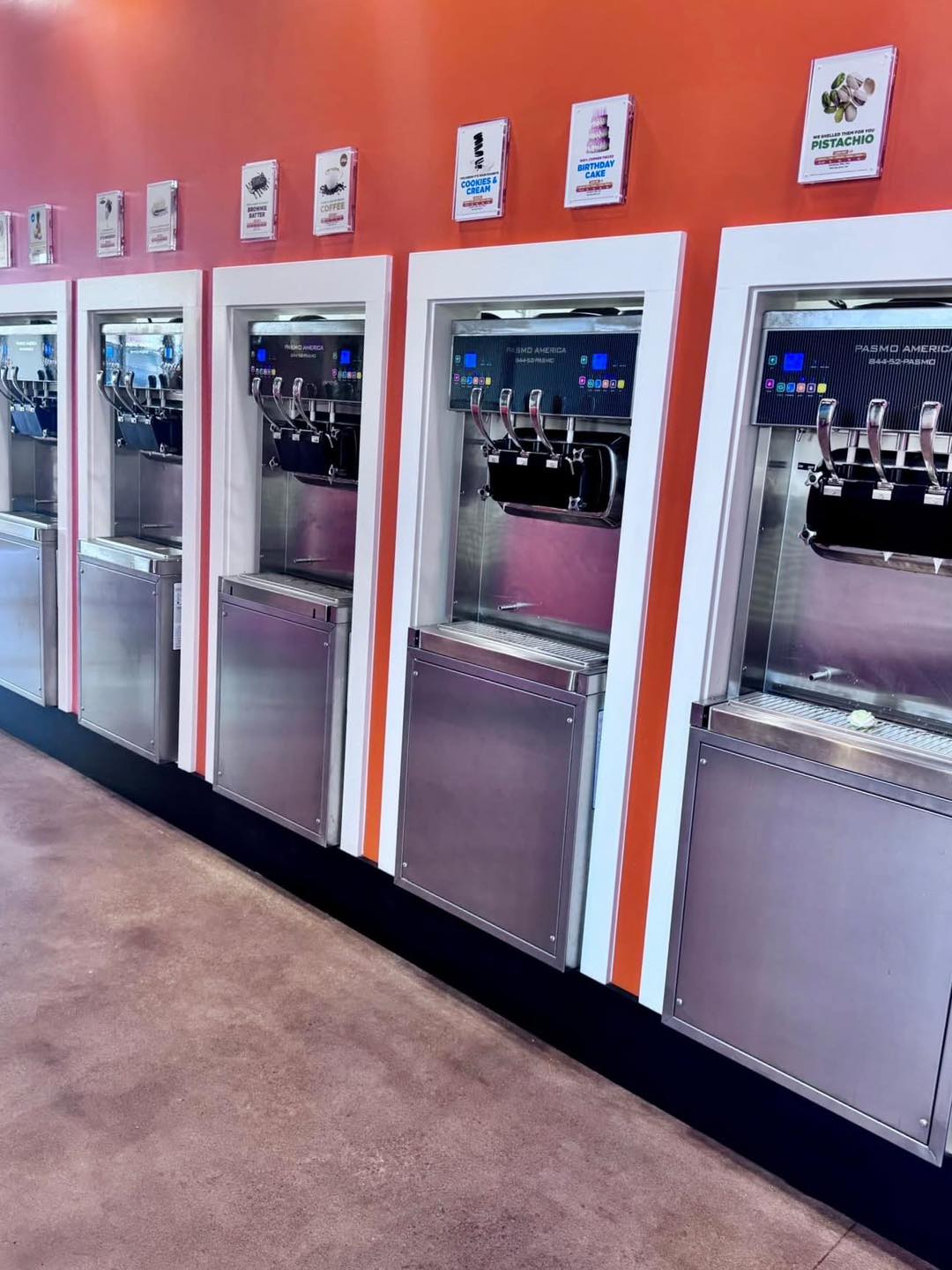 Orange Leaf grand opening at University of Evansville
