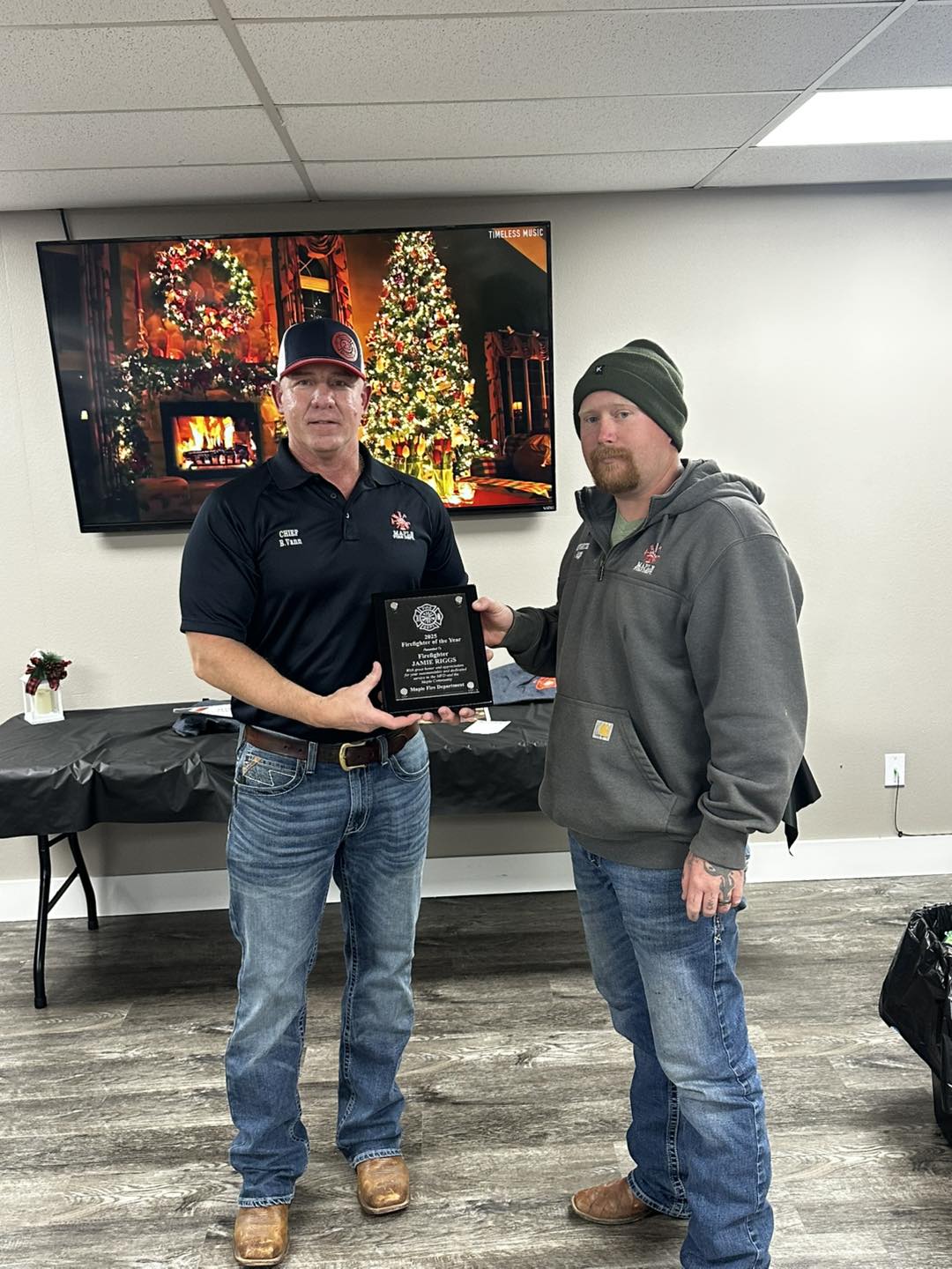 The 2025 Maple Fire Fighter of... - Maple Rural Fire District | Facebook