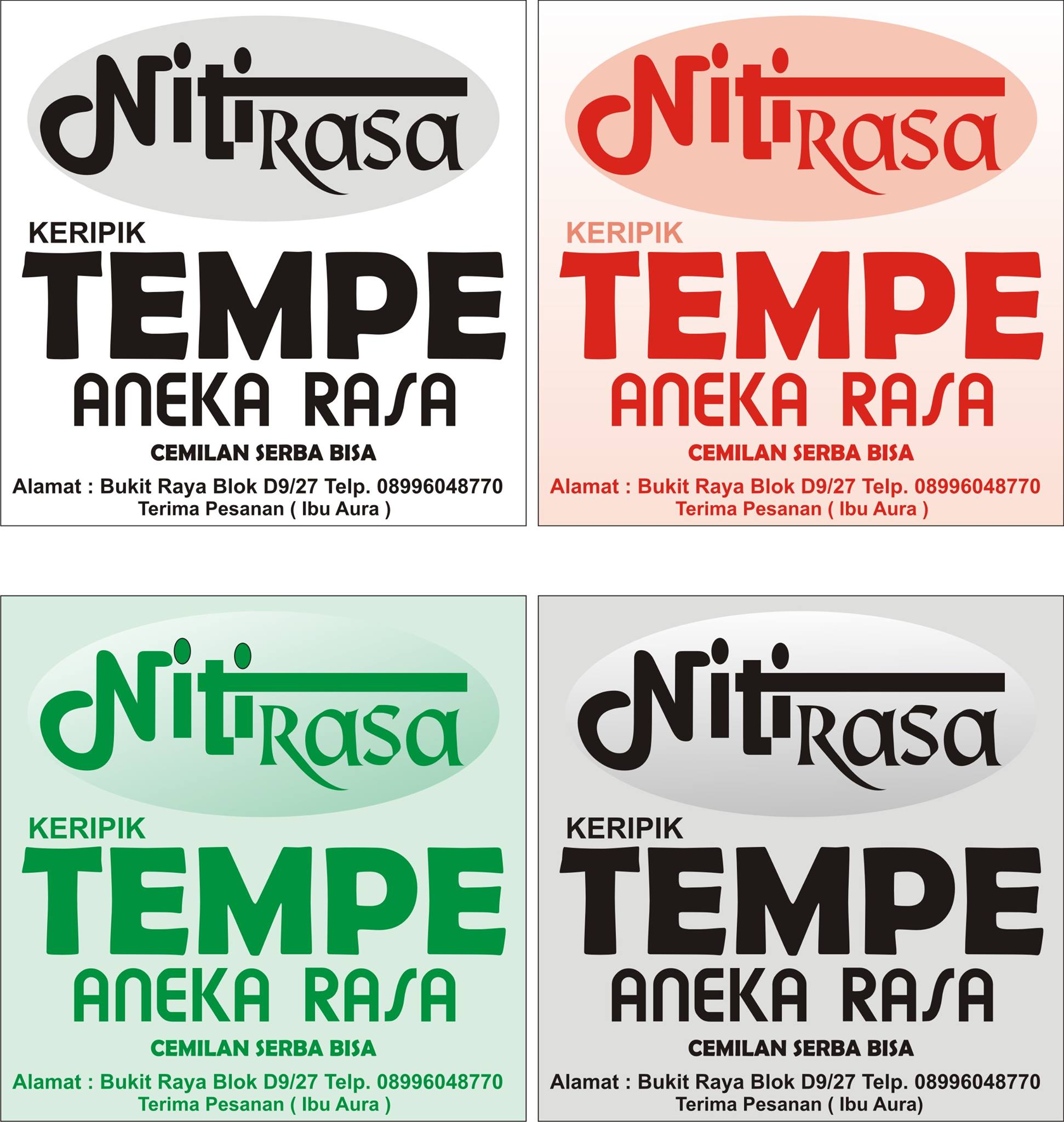 Menu Rantang Pawone Nitirasa