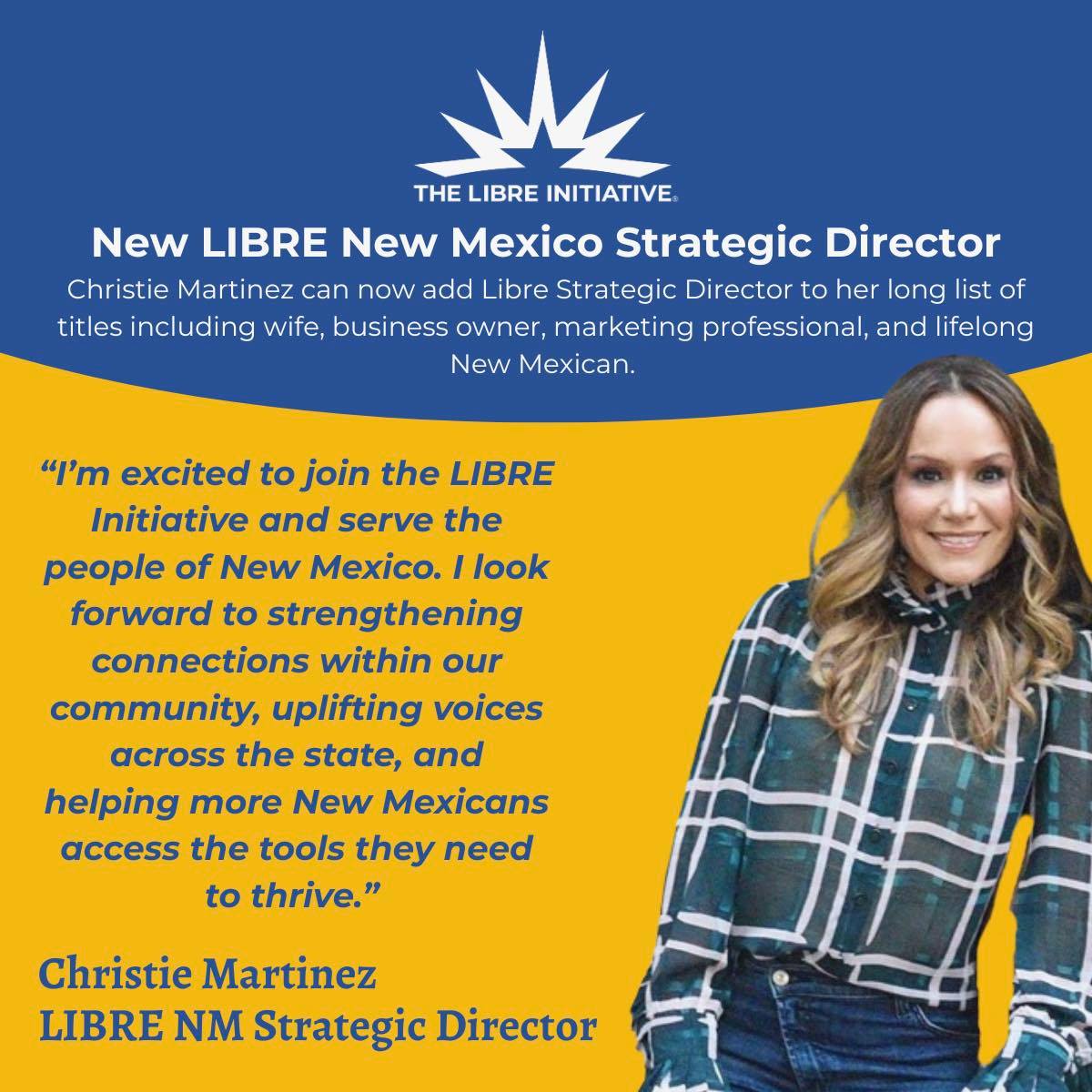 The LIBRE - Excited to welcome Christie Martinez as the new Strategic ...