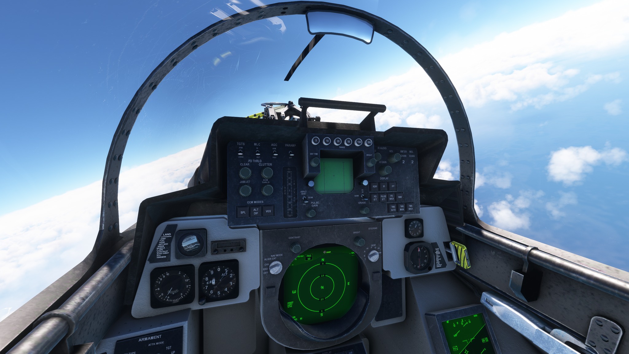 DC - RIO seat will also be updated in detail in the same way the pilot ...