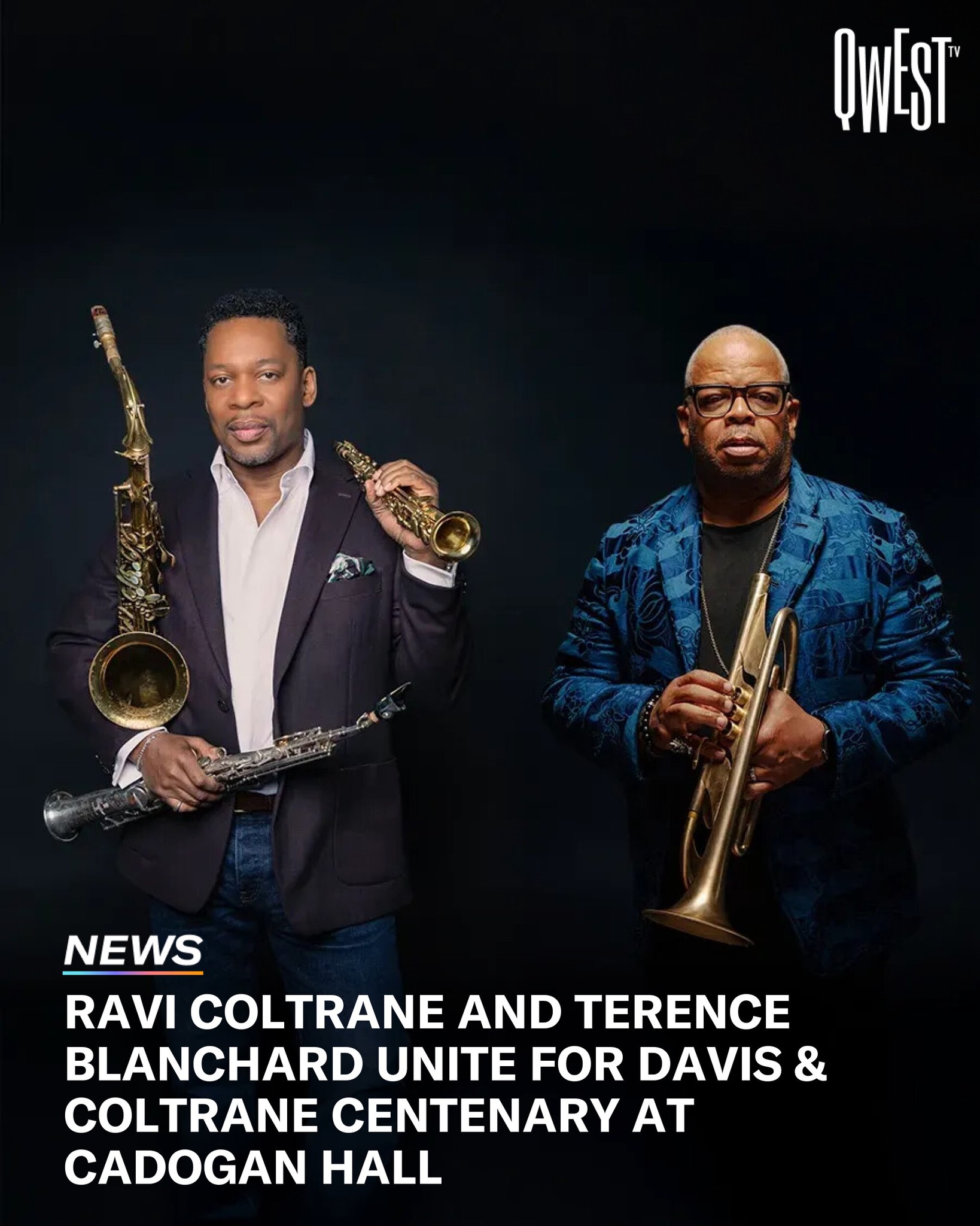 Ravi Coltrane and Terence Blanchard Unite for Miles Davis and John 