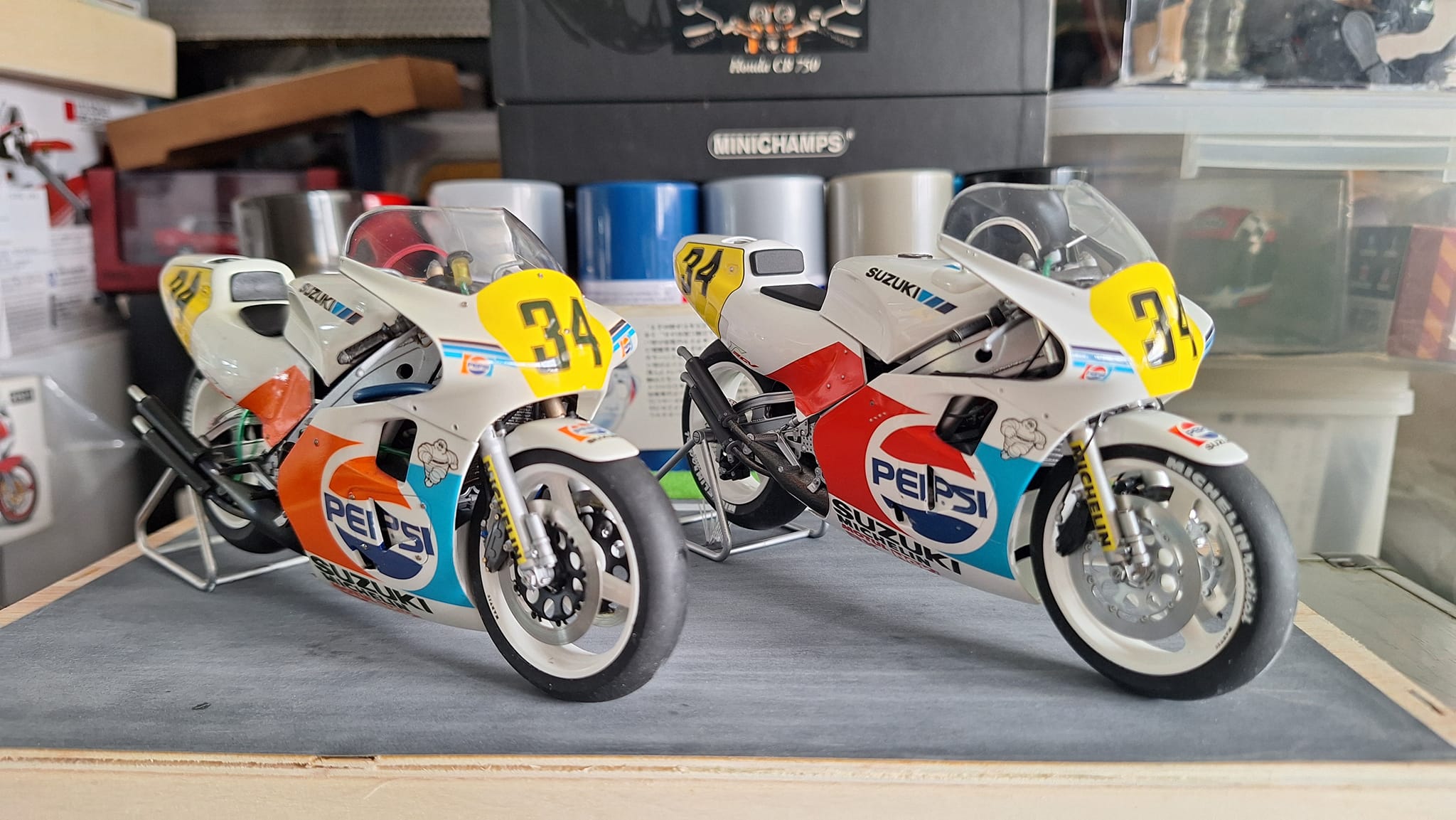 Fujimi RGV 500 PEPSI The right side is new
