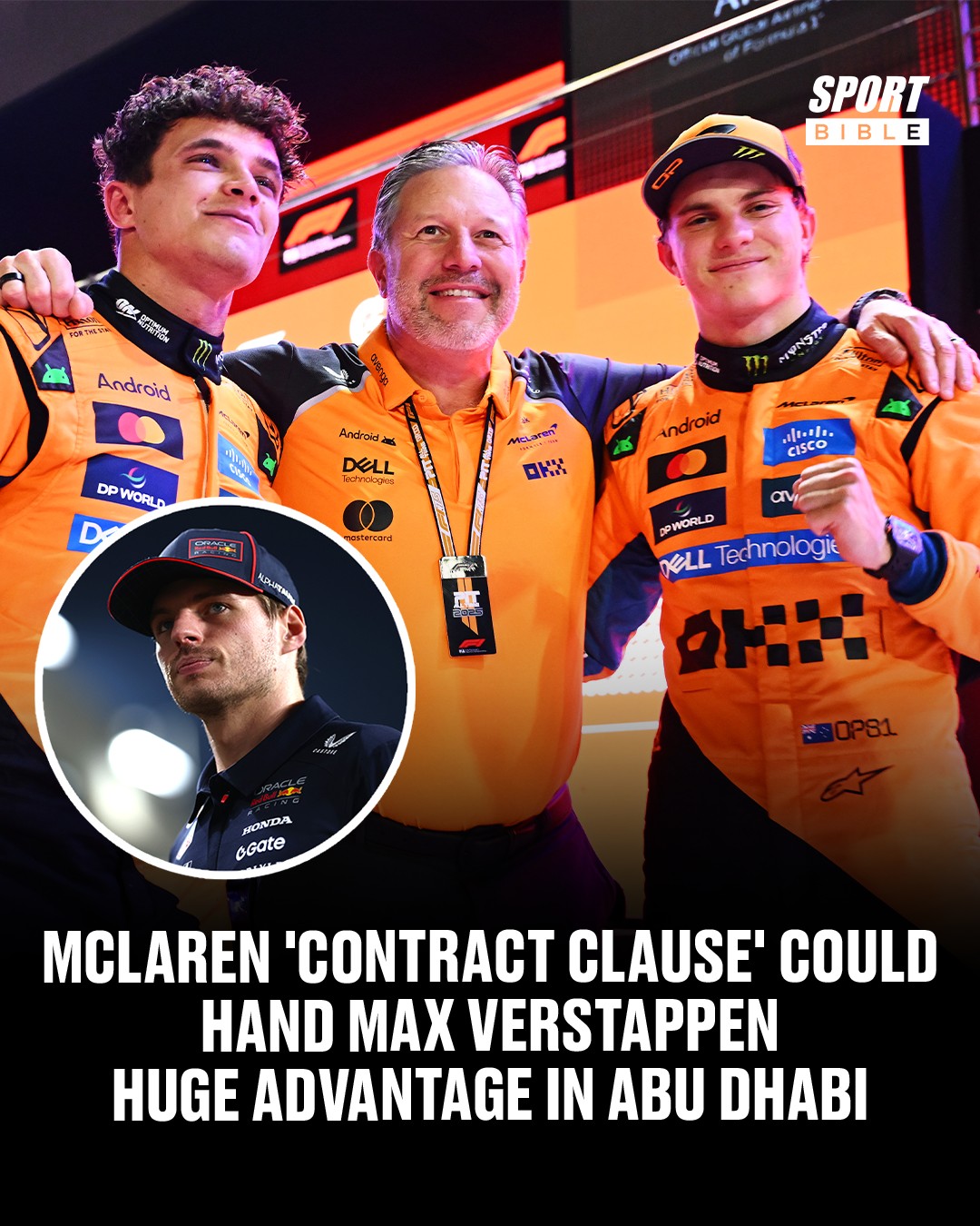 SPORTbible - McLaren won't have wanted Max to find this out... 🤯 | Facebook