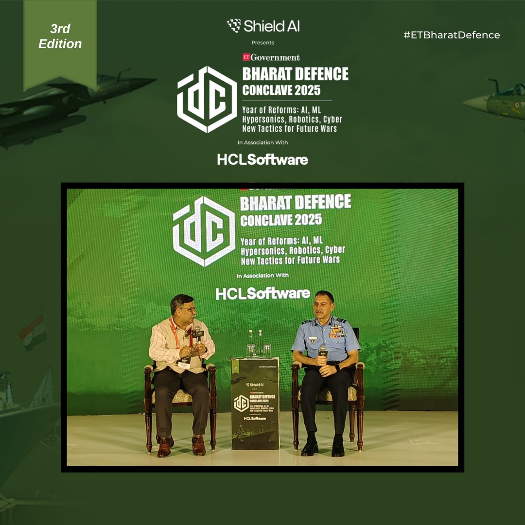 ETGovernment - 🔥 Fireside Chat 🔥 At #BharatDefenceConclave2025, gain ...