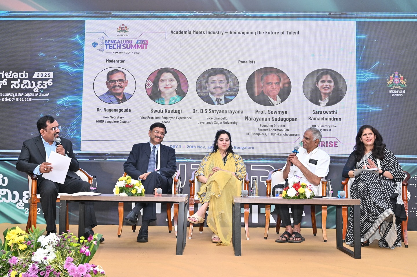 Bengaluru - A dynamic panel discussion on ‘Academia Meets Industry ...