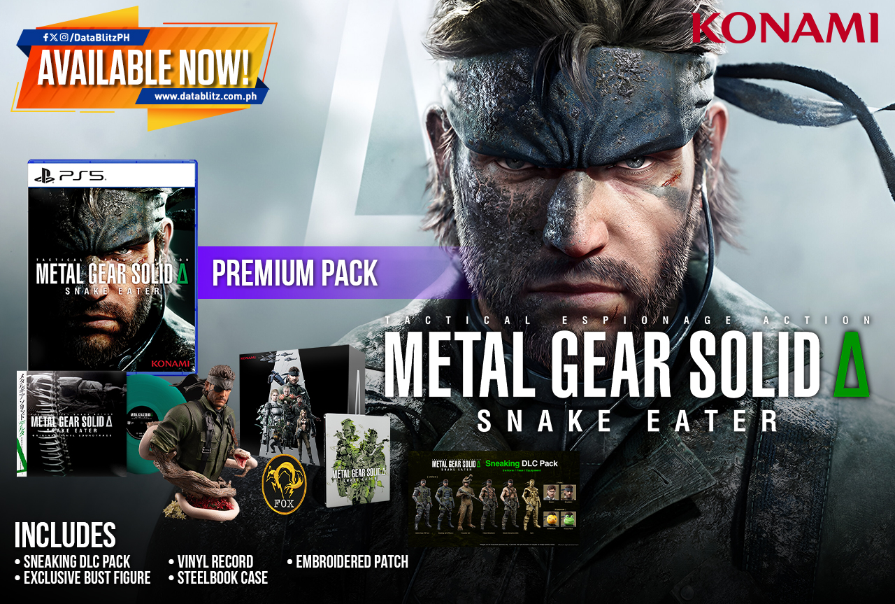 METAL GEAR SOLID Δ: SNAKE EATER is out now! Download on PS Store 