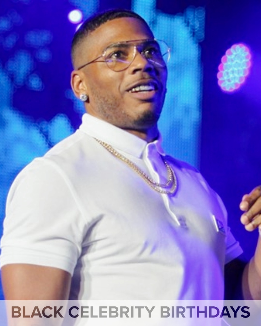Black - Happy 51st Birthday to Rapper and Singer Nelly! 🎶🥳 | Facebook