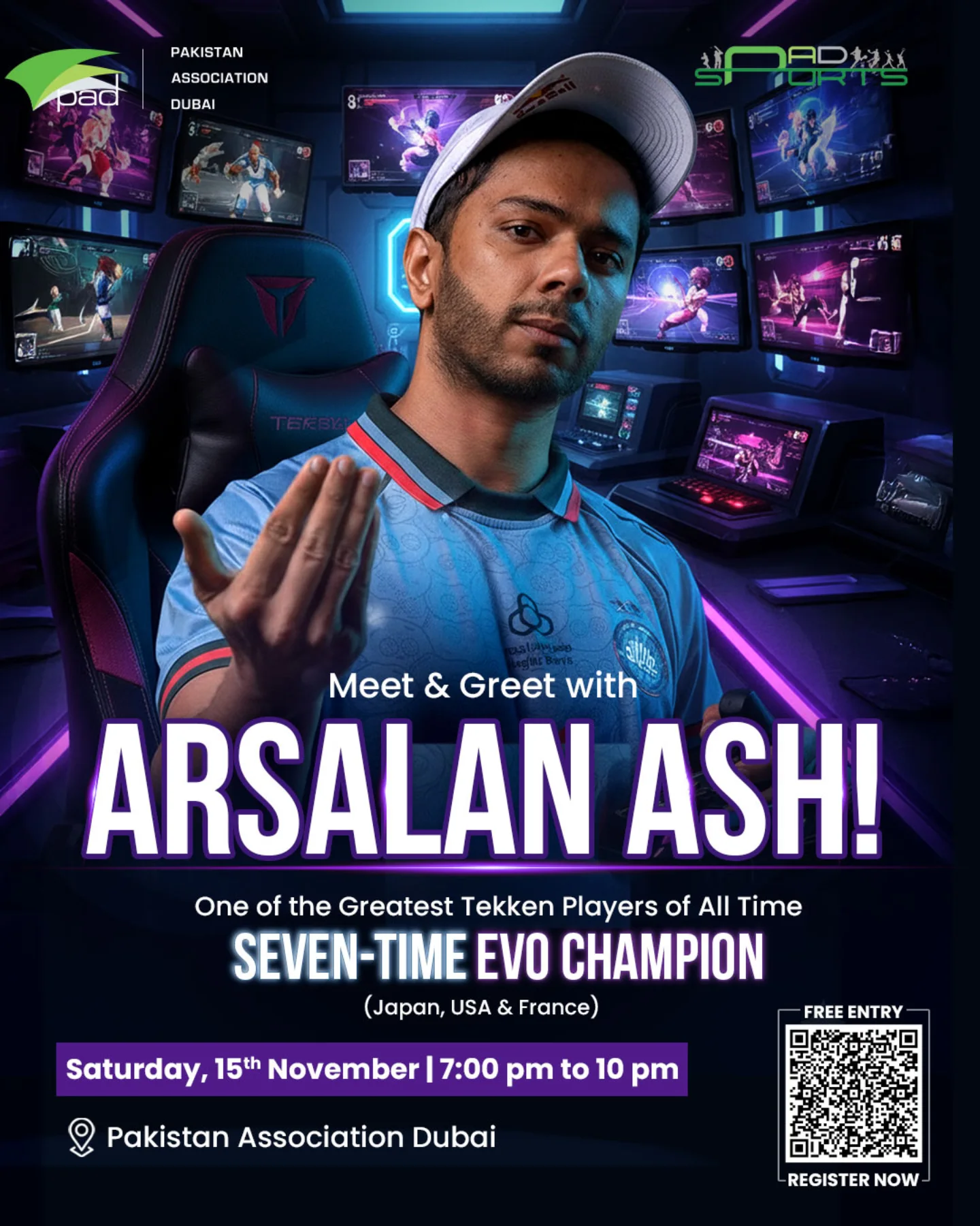 Meet the legend in... - Pakistan Association Dubai (PAD) | Facebook