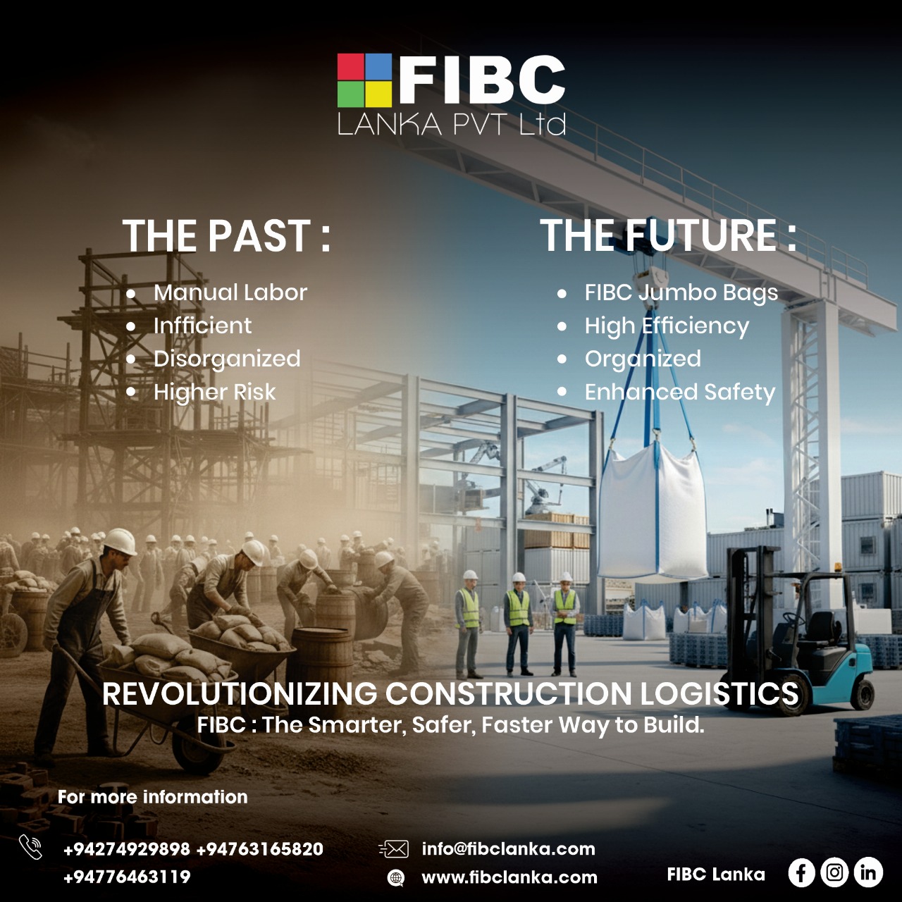 FIBC - Which side of construction are you on? The Past or The Future? 🤔 ...