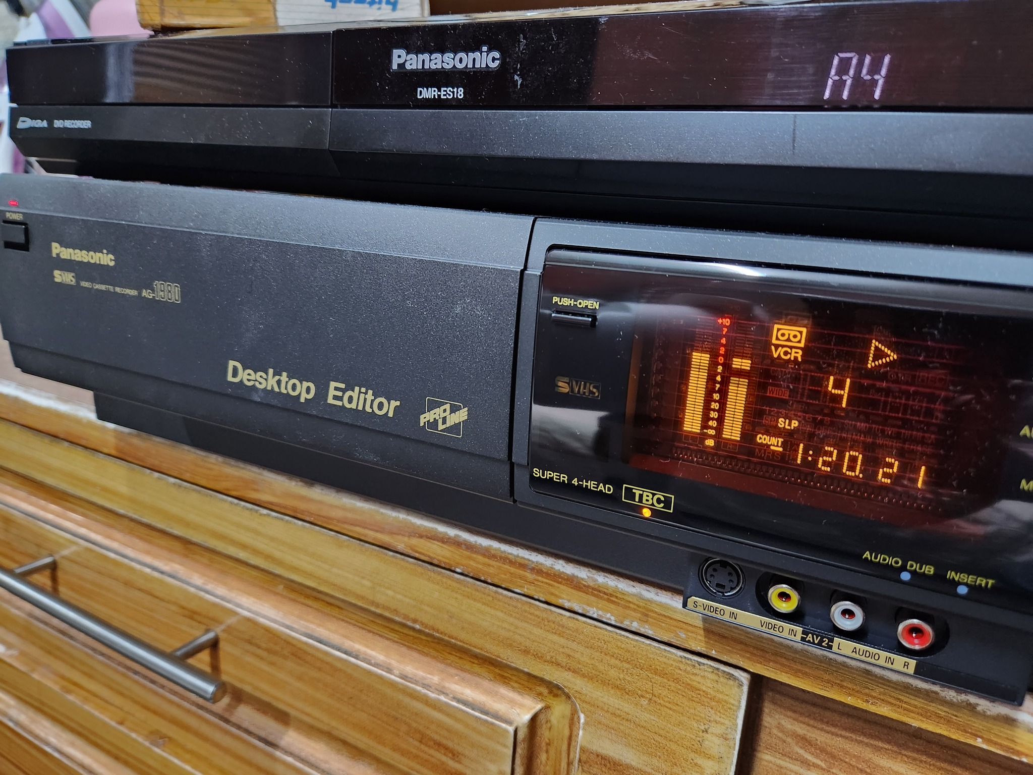 Panasonic ag-7500 vhs deck for digital transfer