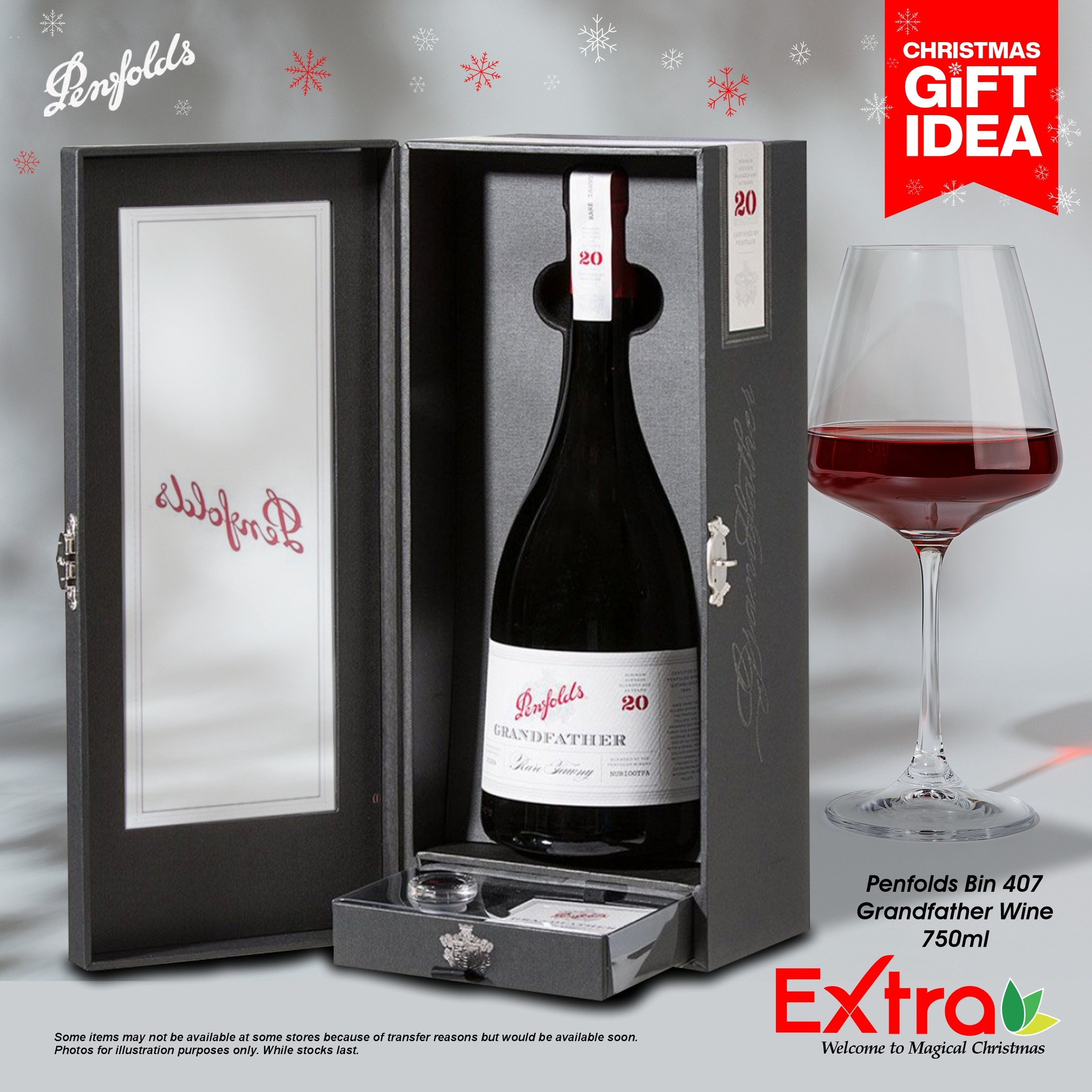 Penfolds Grandfather Port 750ml - $175.00each.