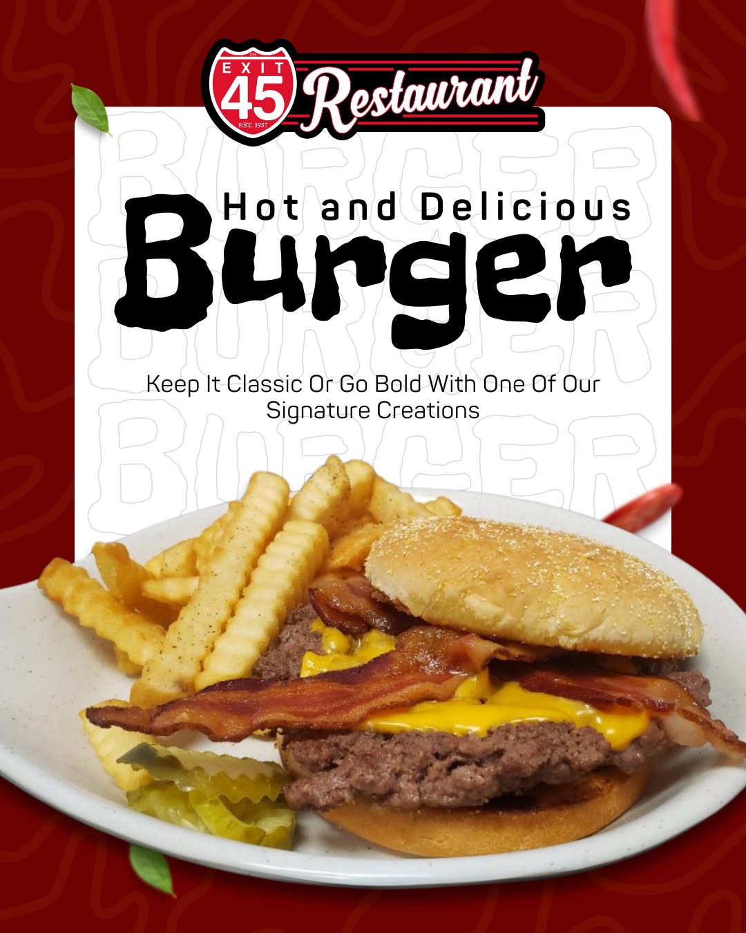 Exit 45 Restaurant & Bakery | Menomonie WI