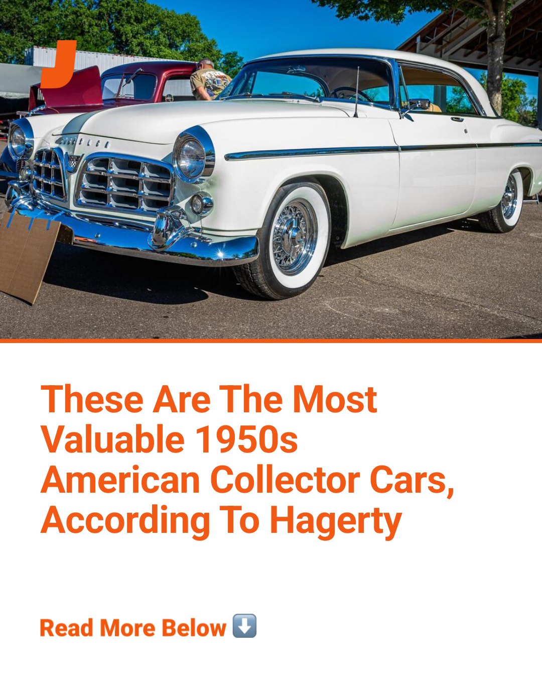 Restored 1950s collector cars are hard to come by, and if you do