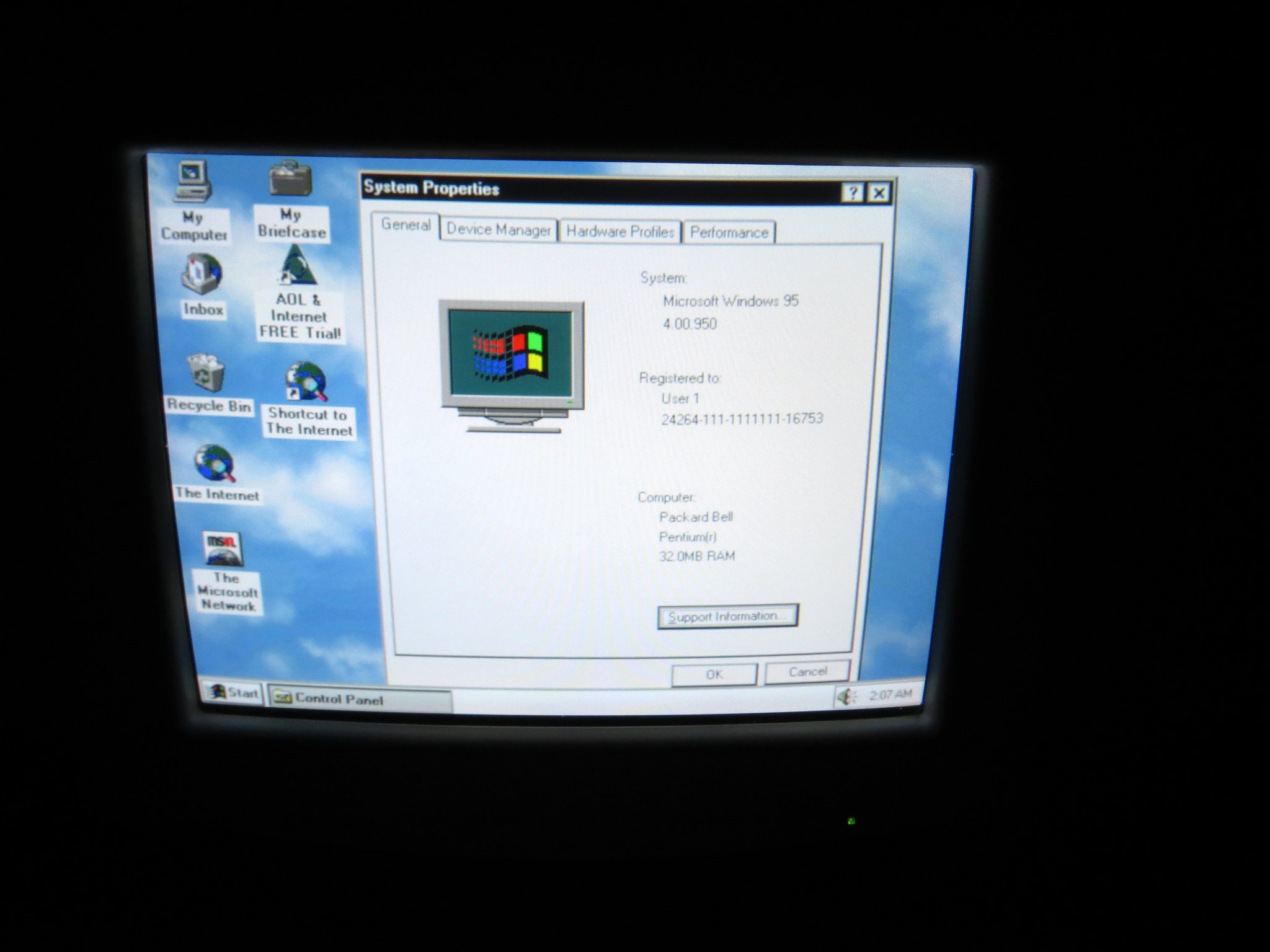 Packard Bell PC Bundle Windows 95 - Desktop Computers - Lockport , New ...