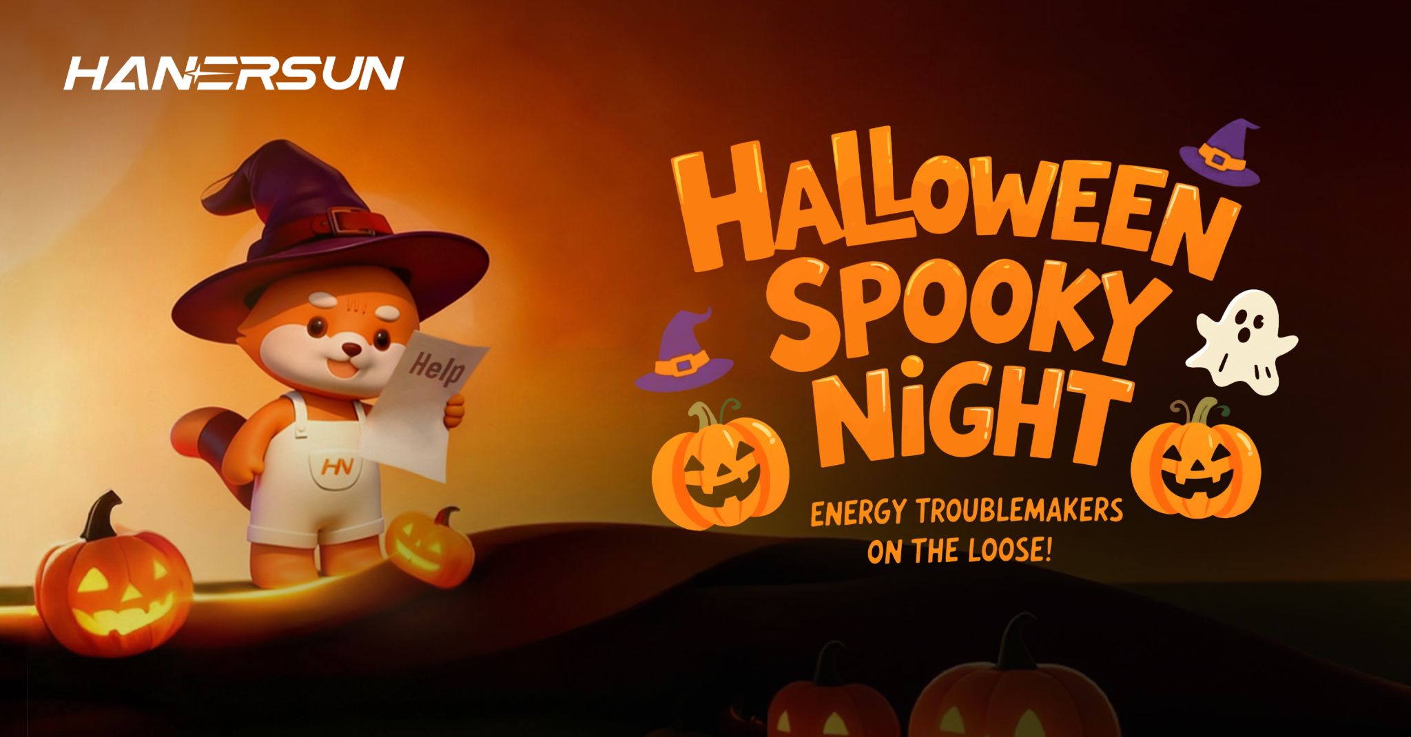 Hanersun - 😨 SOS! We just got a spooky help letter! 📩... | Facebook